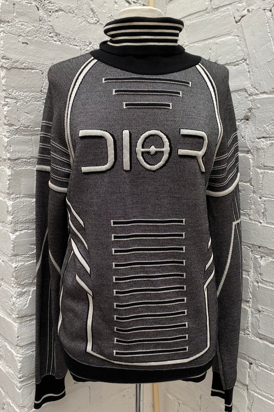 Christian Dior x Soroyama Grey Technical Turtleneck, XL