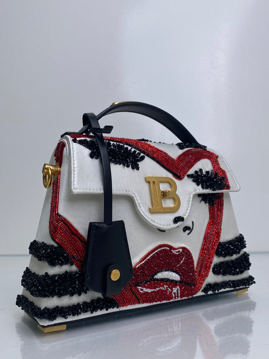 Balmain B-Buzz Dynasty Makeup Tote Bag GHW