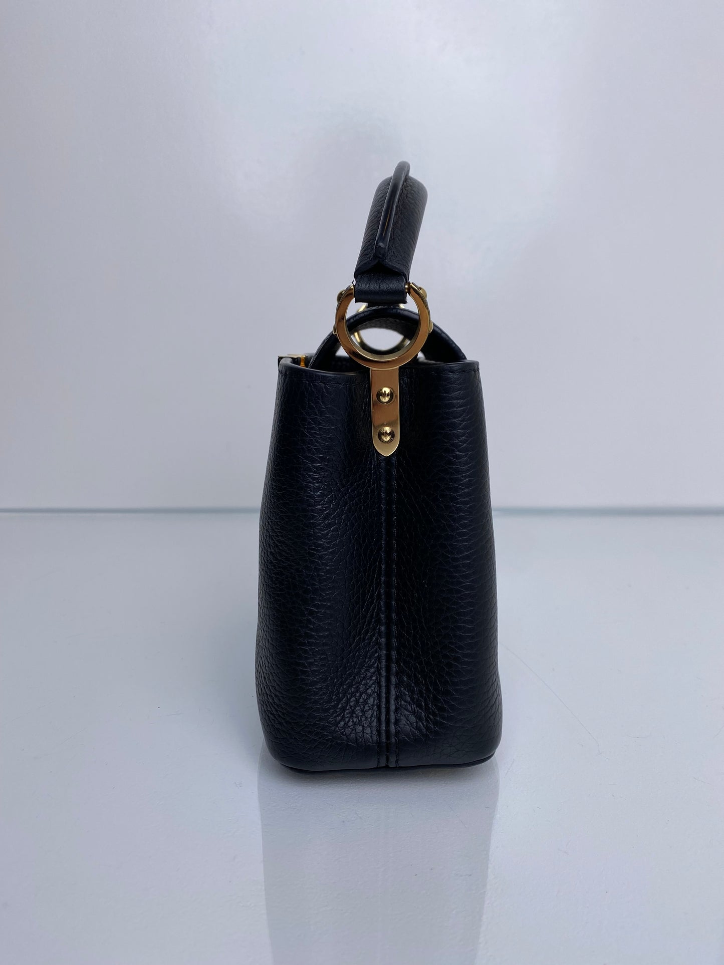 Louis Vuitton Black Mini Capucine