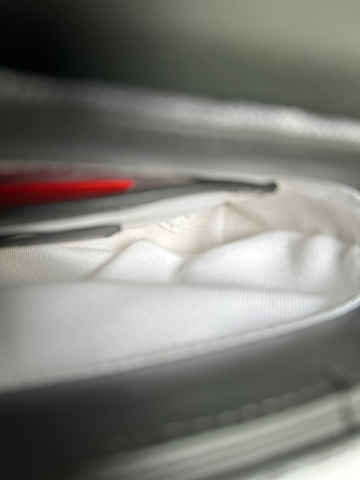 Diesel dark gray denim logo shoulder bag SHW