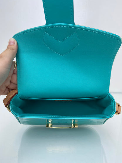 Louis Vuitton Bellflower PM Blue Vernis Crossbody