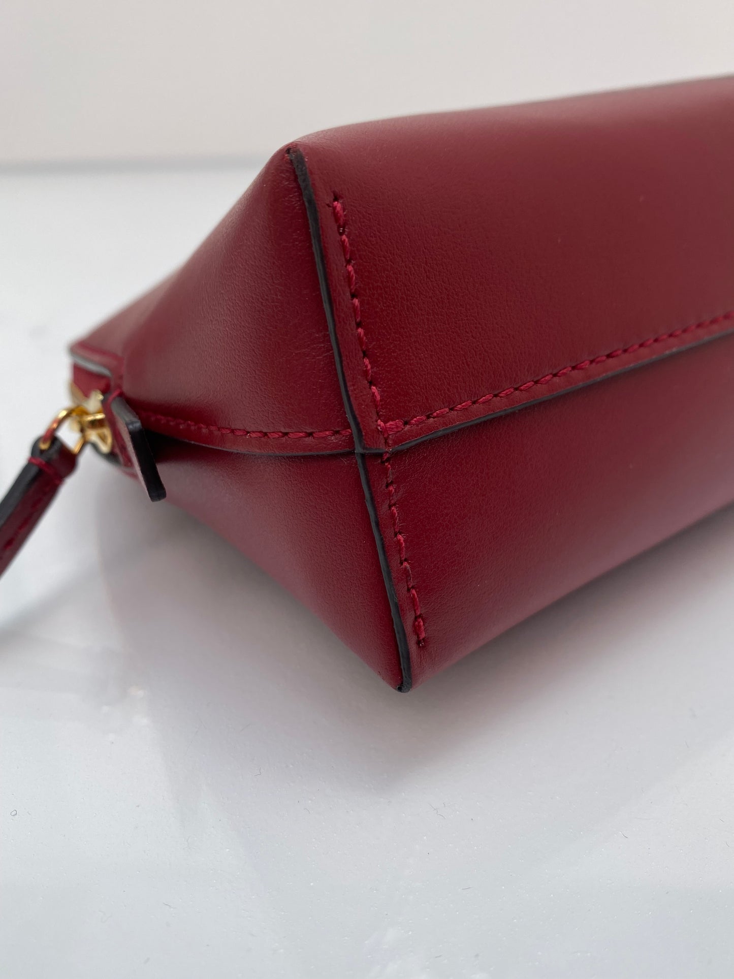Cartier Burgundy Panther Cosmetic Pouch