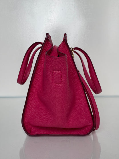 Salvatore Ferragamo Pink Small Crossbody Tote GHW