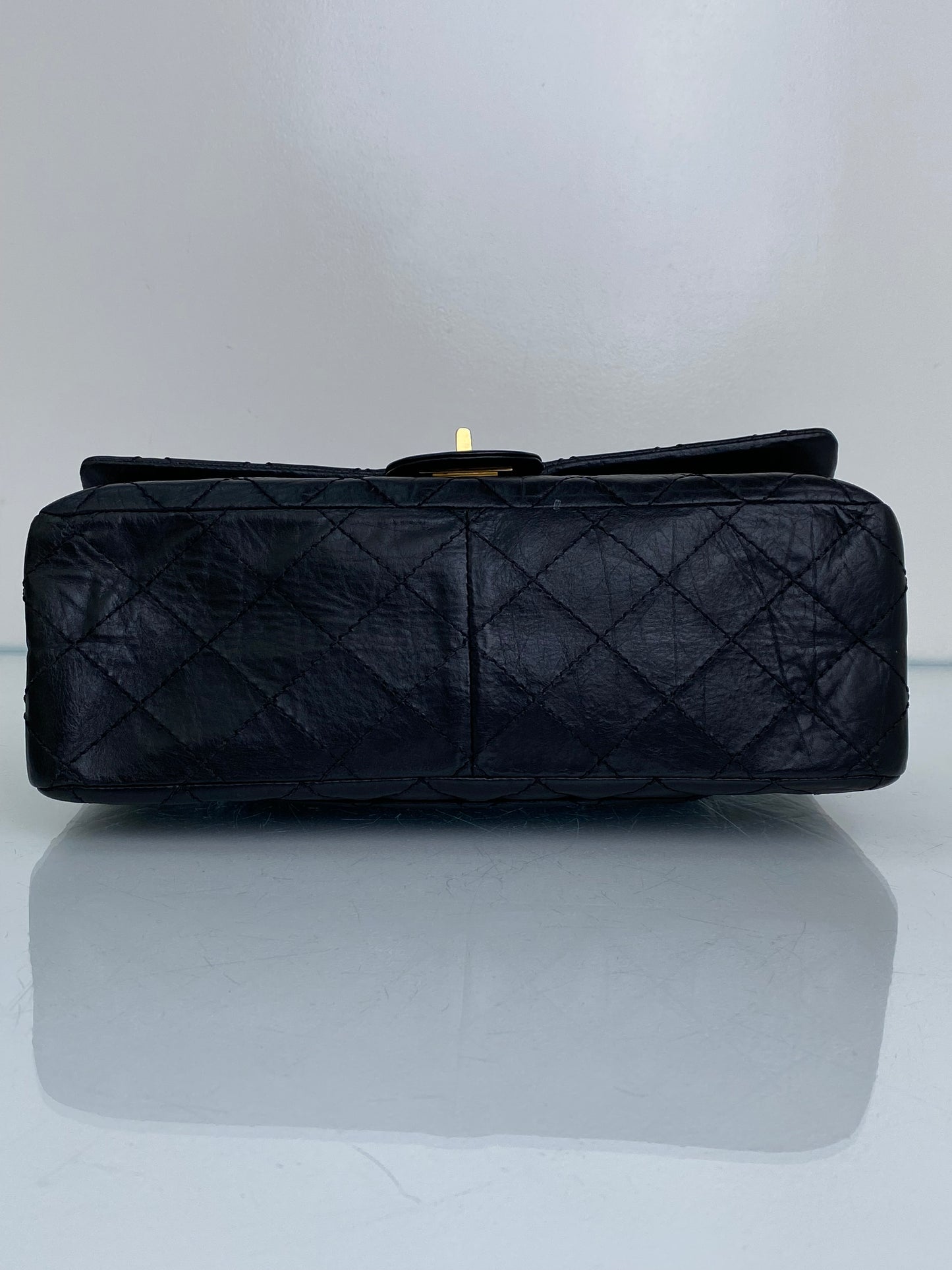Chanel Black Reissue Medium Flap Bag GHW