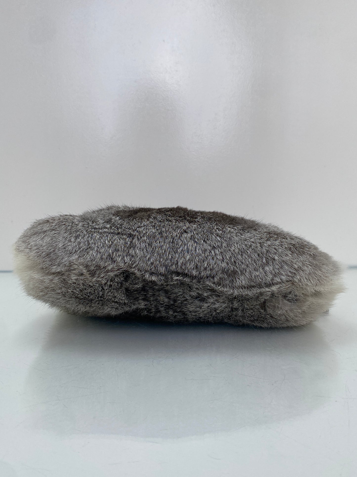 Celine Rabbit Fur Shoulder Bag SHW