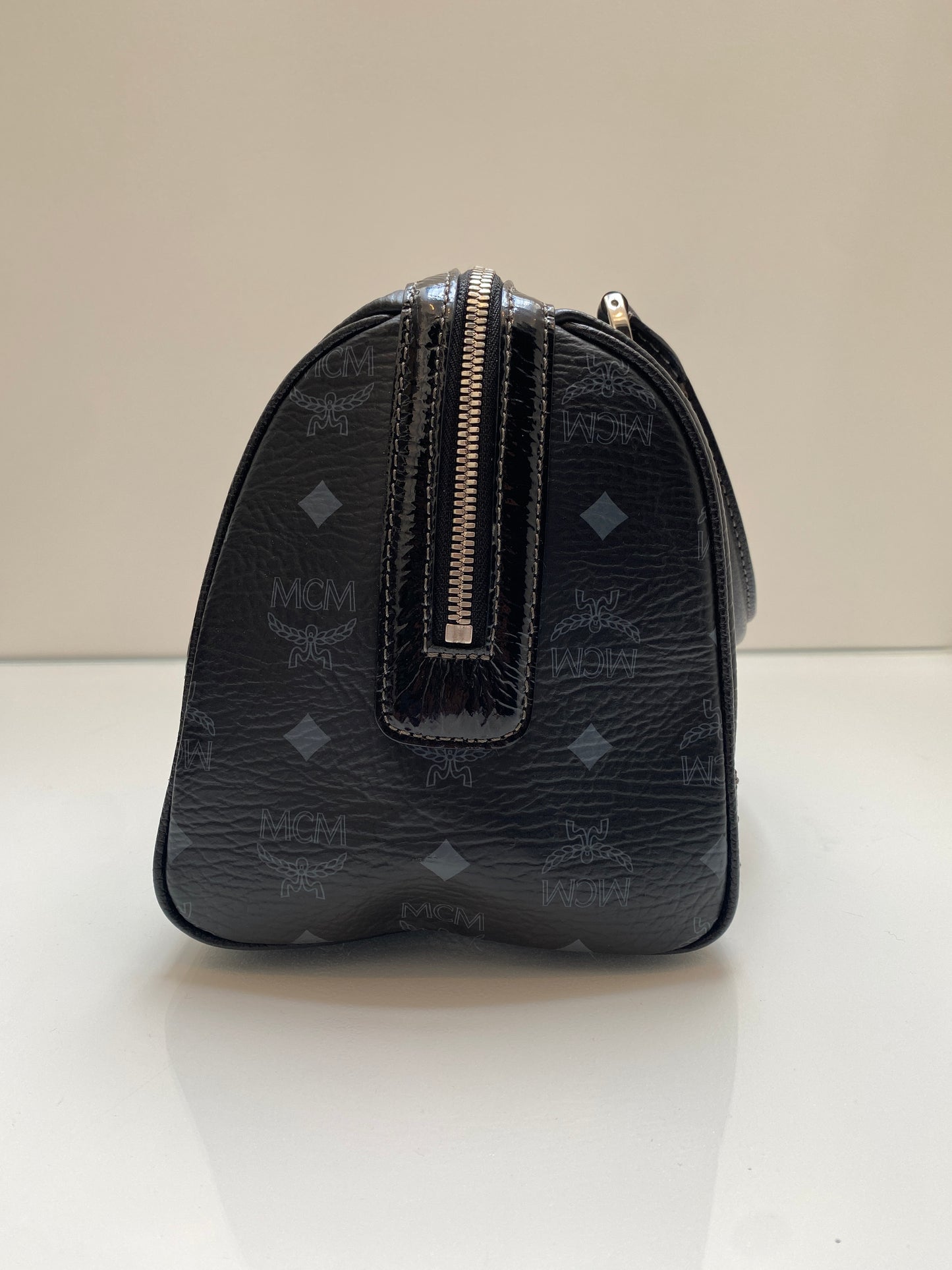 MCM Boston Black Bag