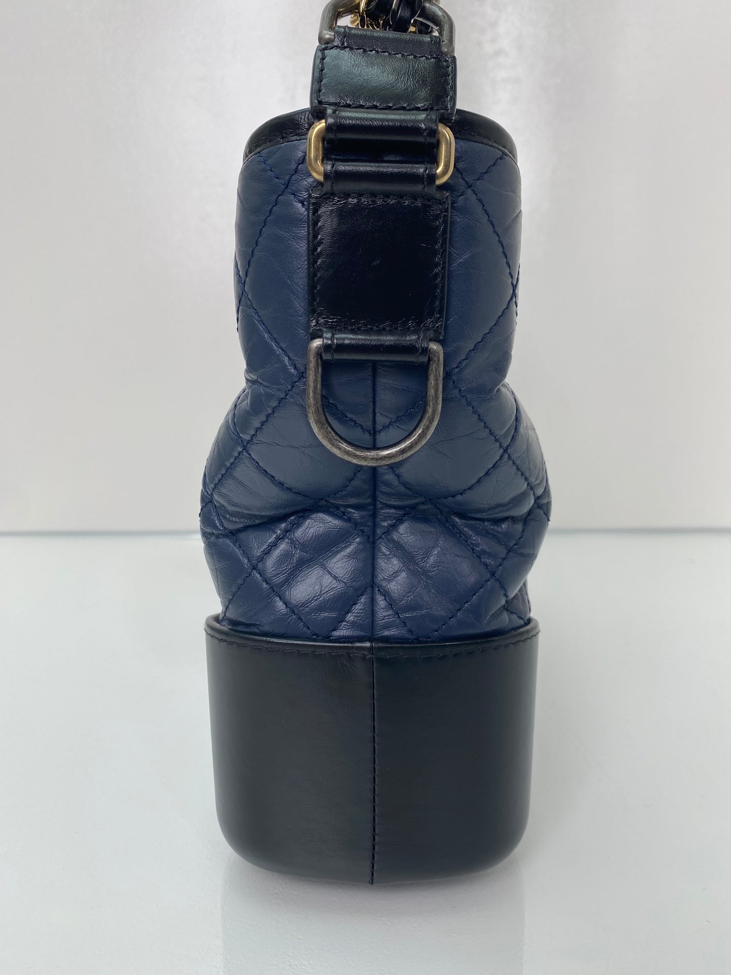 Chanel Navy & Black Gabrielle Bag TTHW