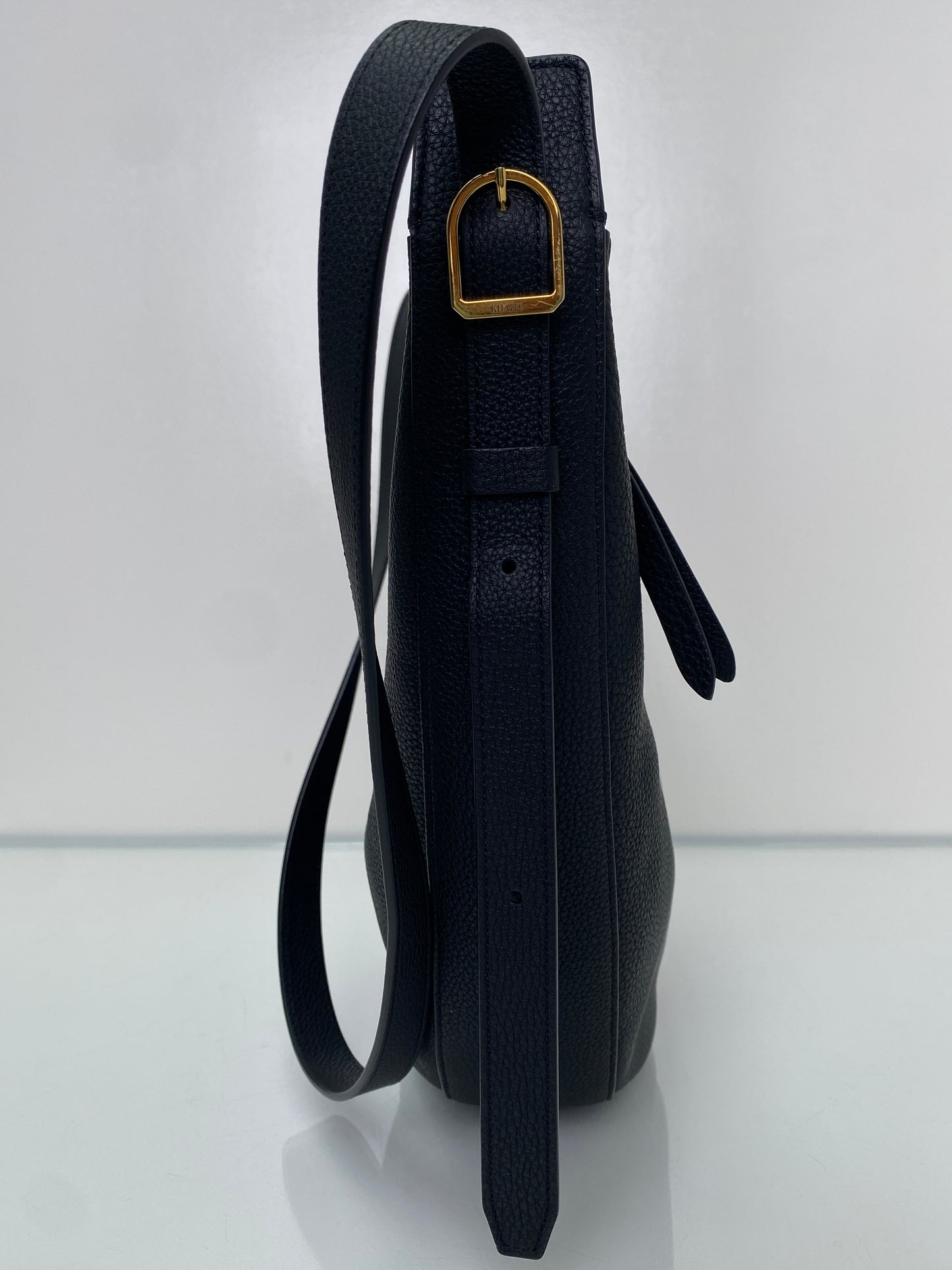 Khaite Black Augustina Crossbody Bag GHW