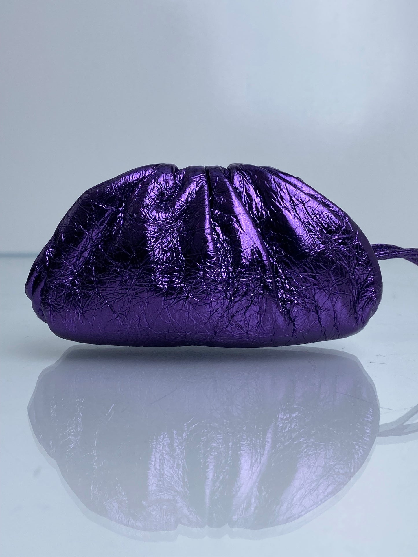 Bottega Veneta Mini Coin Pouch Purple