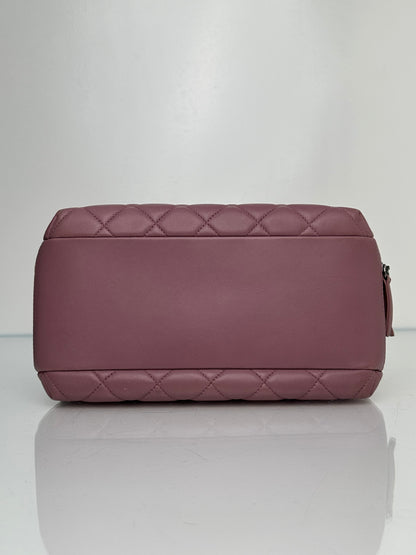 Chanel Mauve Lambskin Quilted Medium Trendy Bag RHW #21