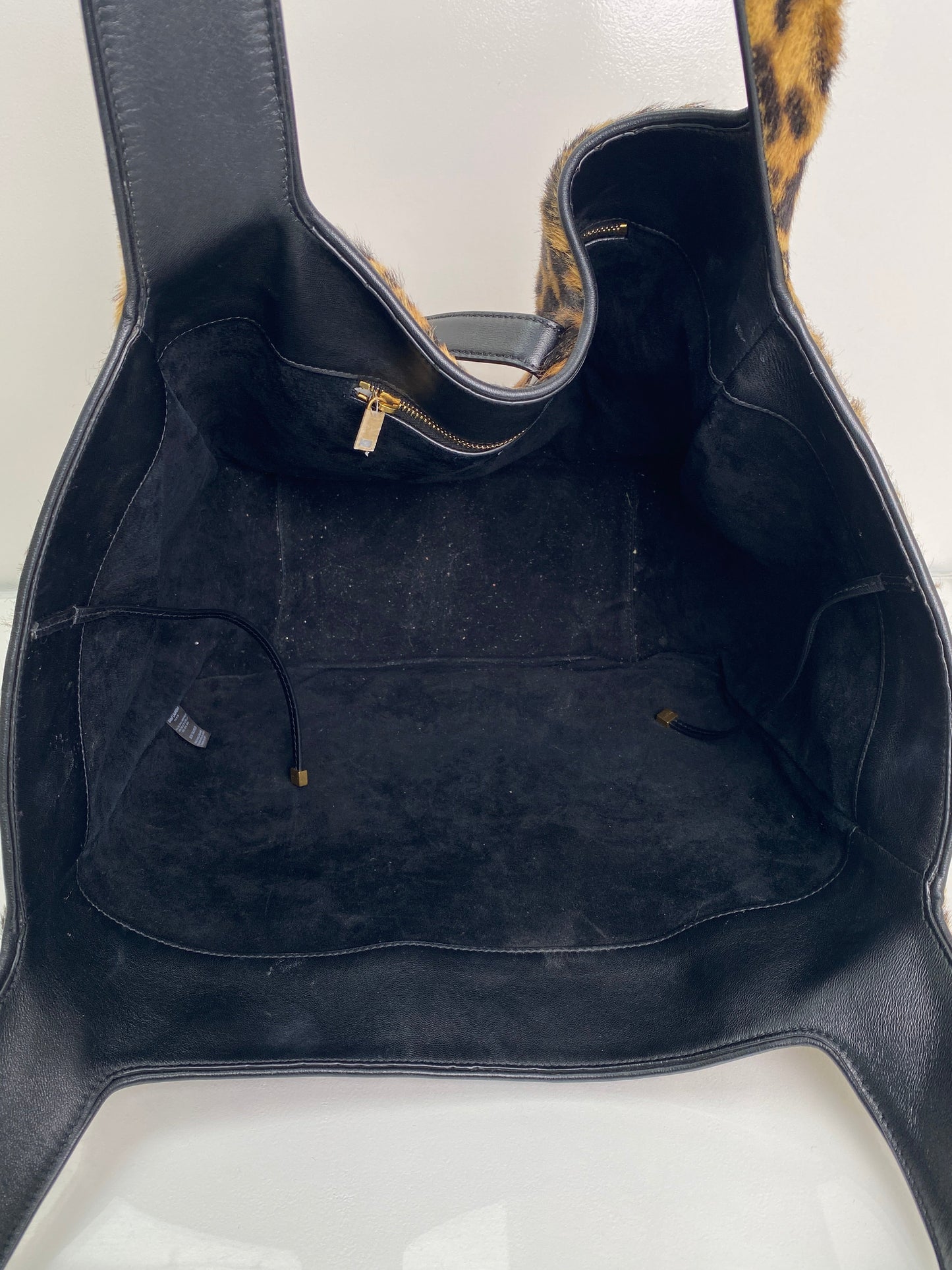 Saint Laurent Le 5 a 7 Bea Bag Pony Hair GHW