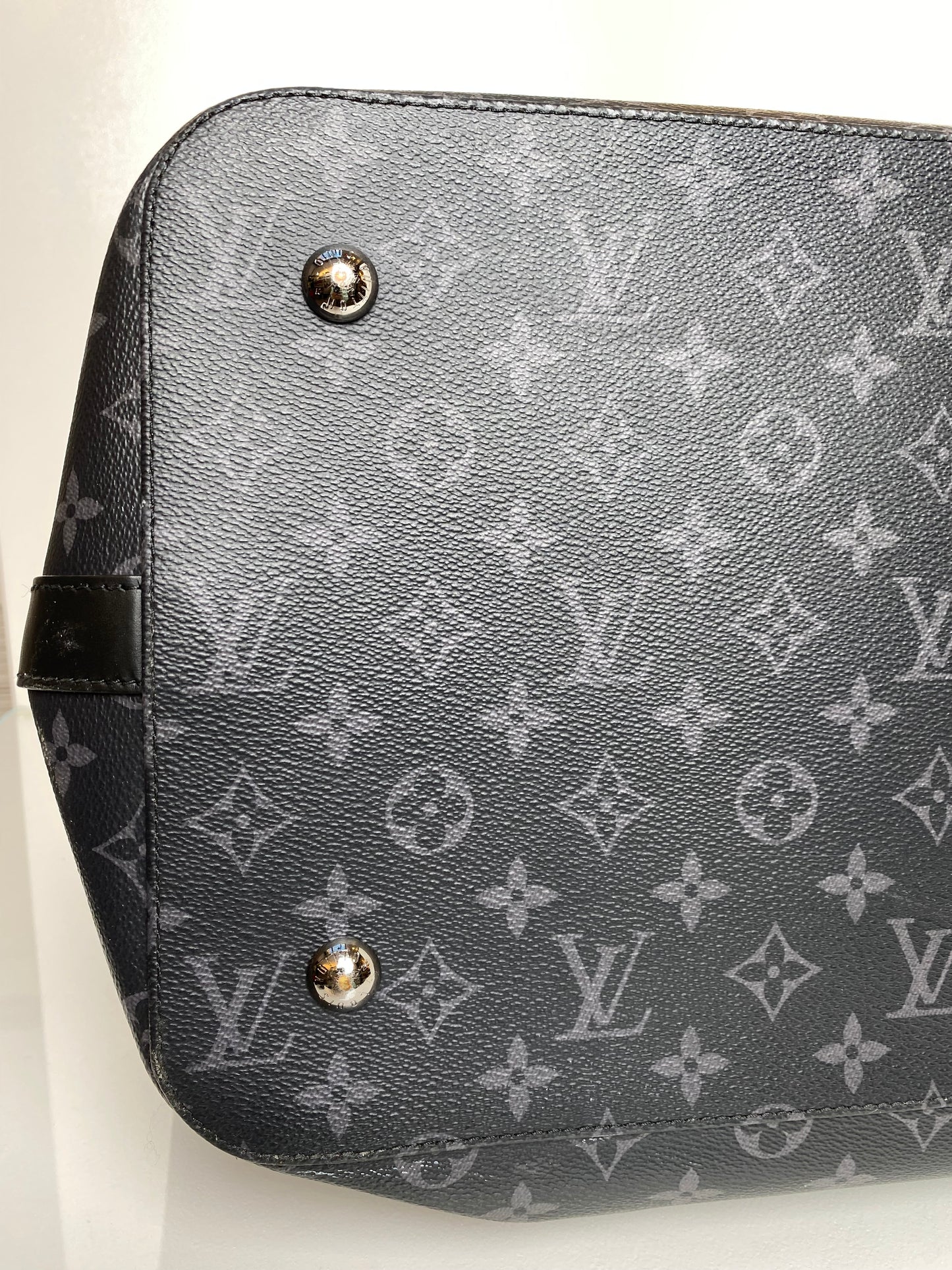 Louis Vuitton Monogram Eclipse Greenwich NM Bag SHW