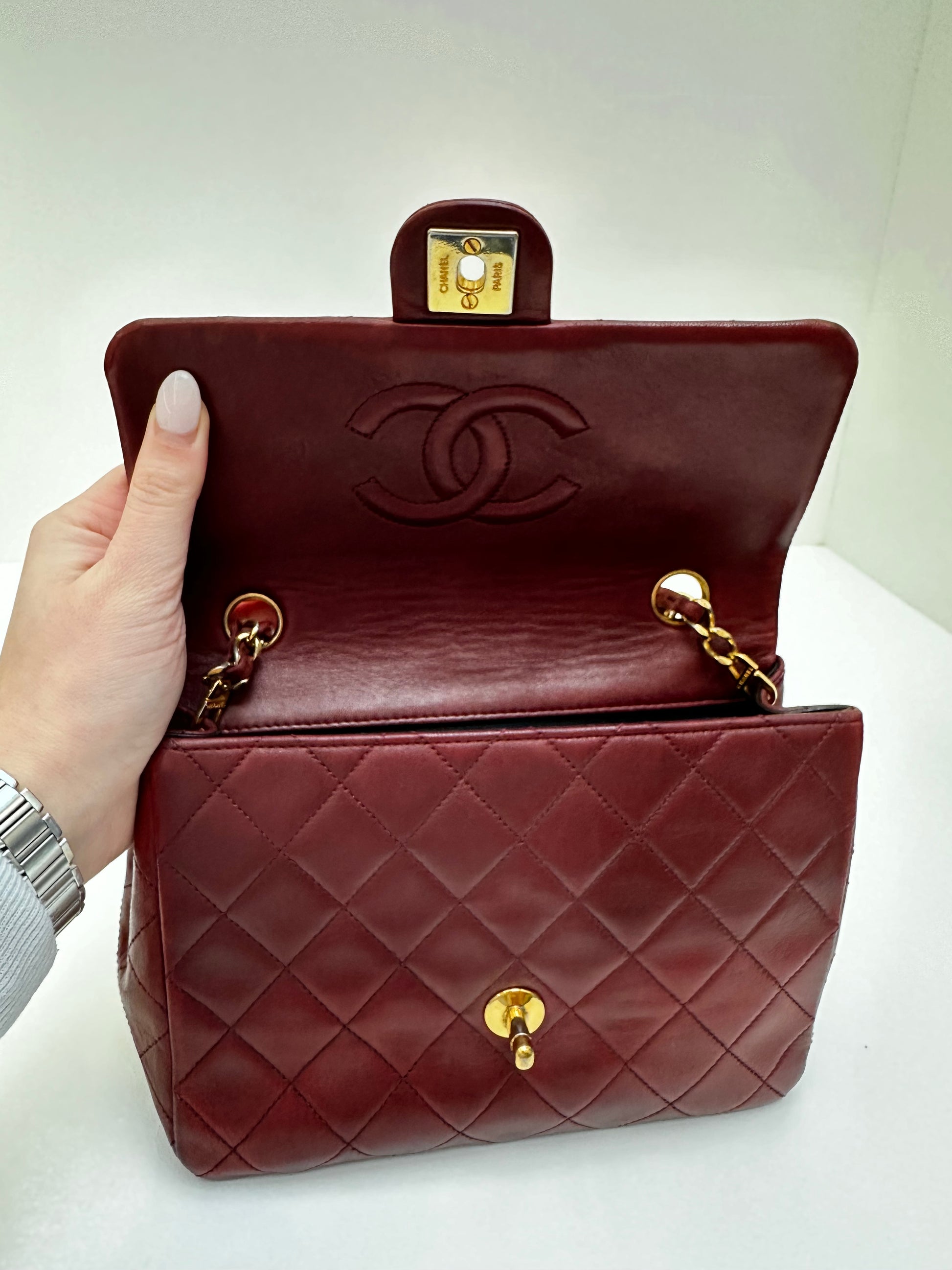 Chanel square purse 2025
