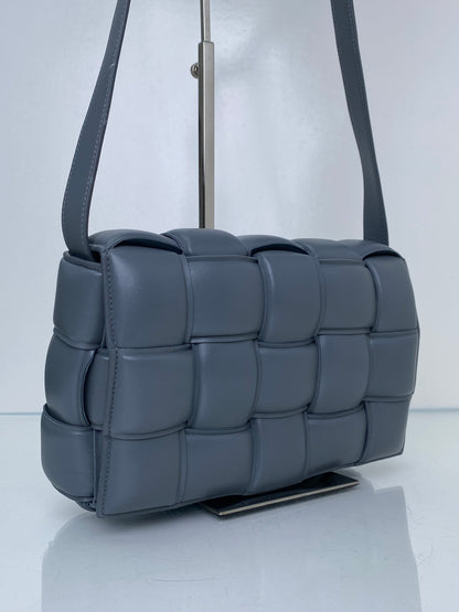 Bottega Veneta Thunder Grey Padded Cassette Bag GHW