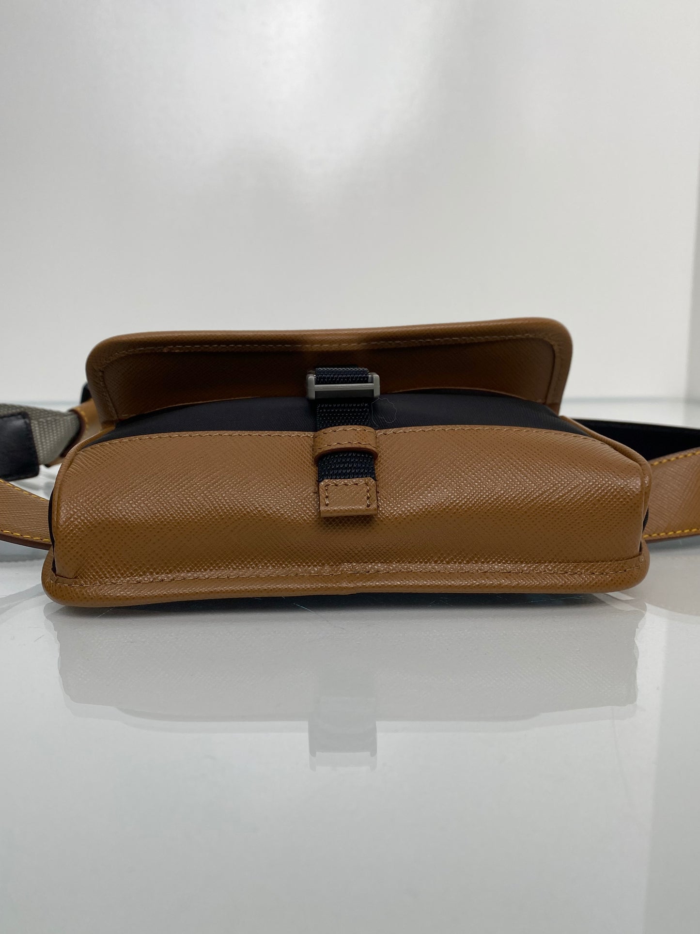 Prada Brown & Black Utility Bag