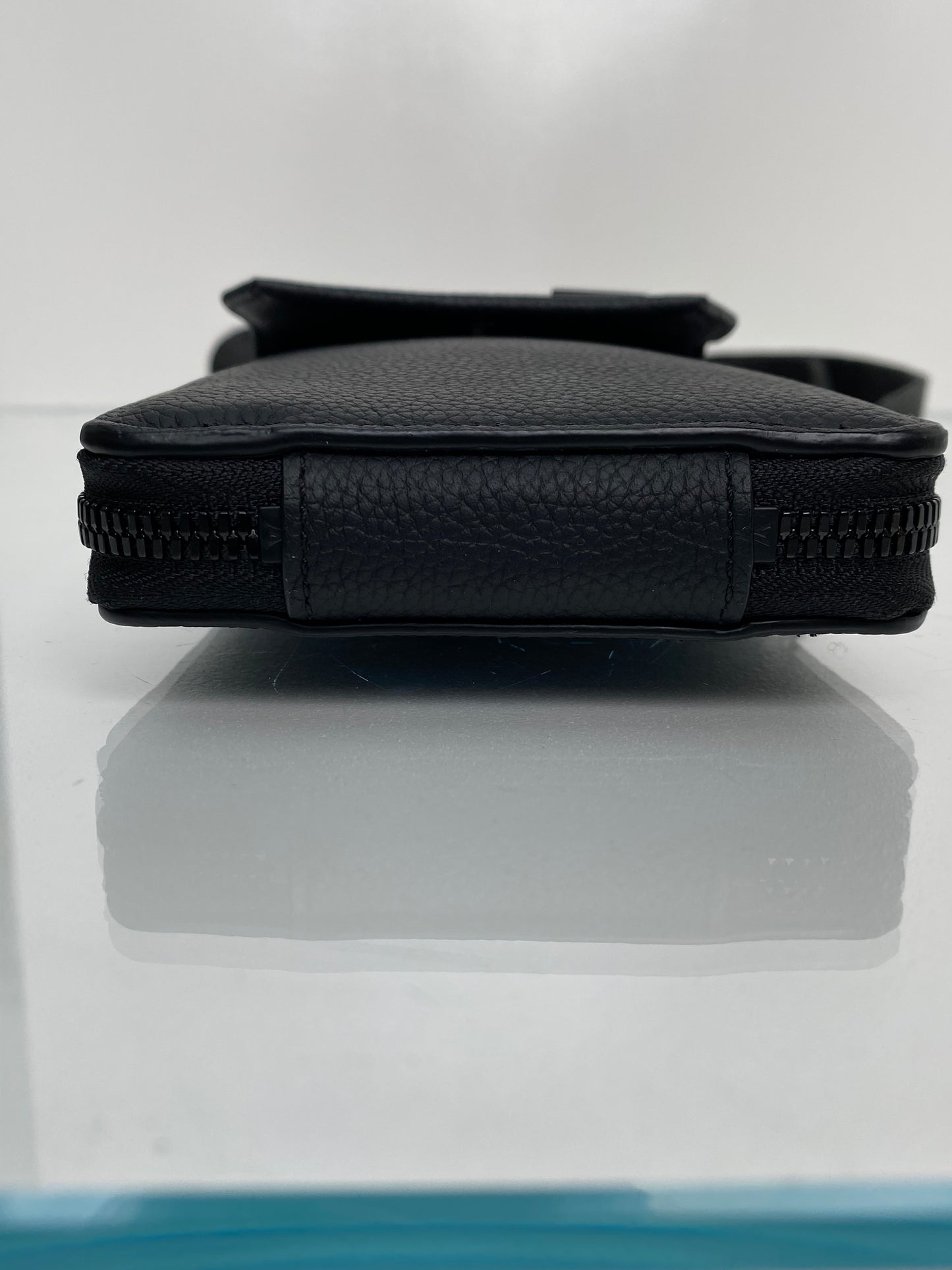 LV Black Aerogram Phone Bag