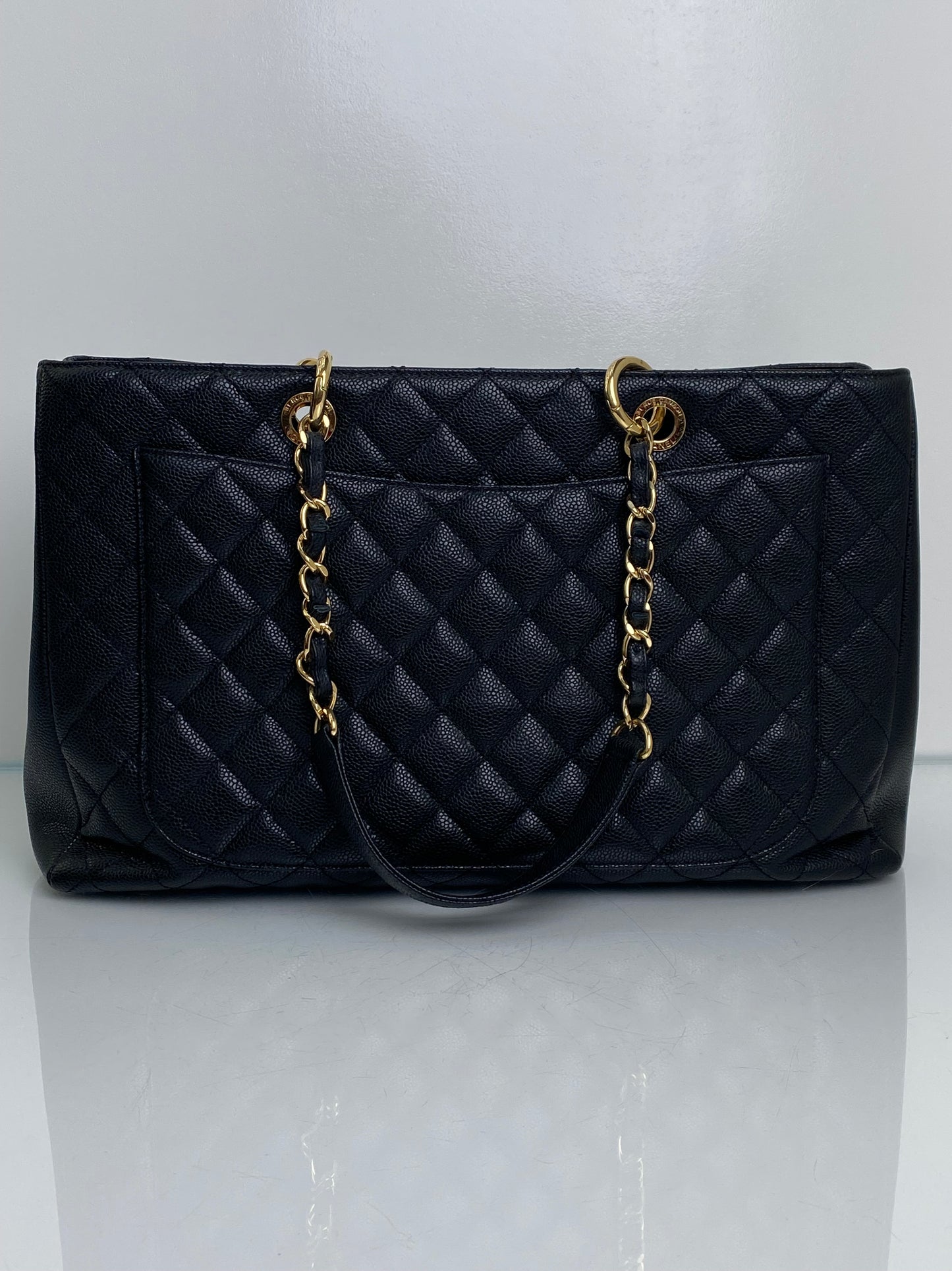 Chanel Black GST XL Caviar Bag GHW #18