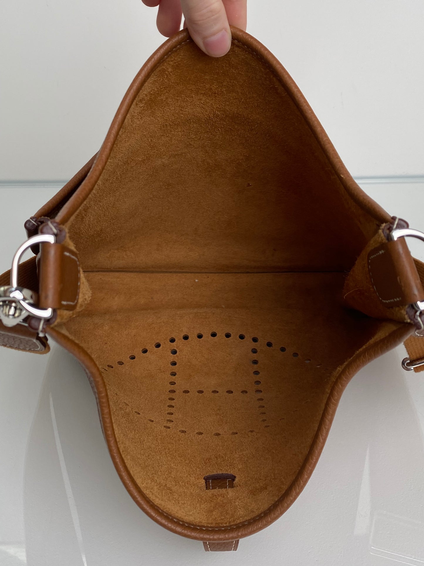 Hermes Evelyne 29 Gold Taurillon Clemence PHW