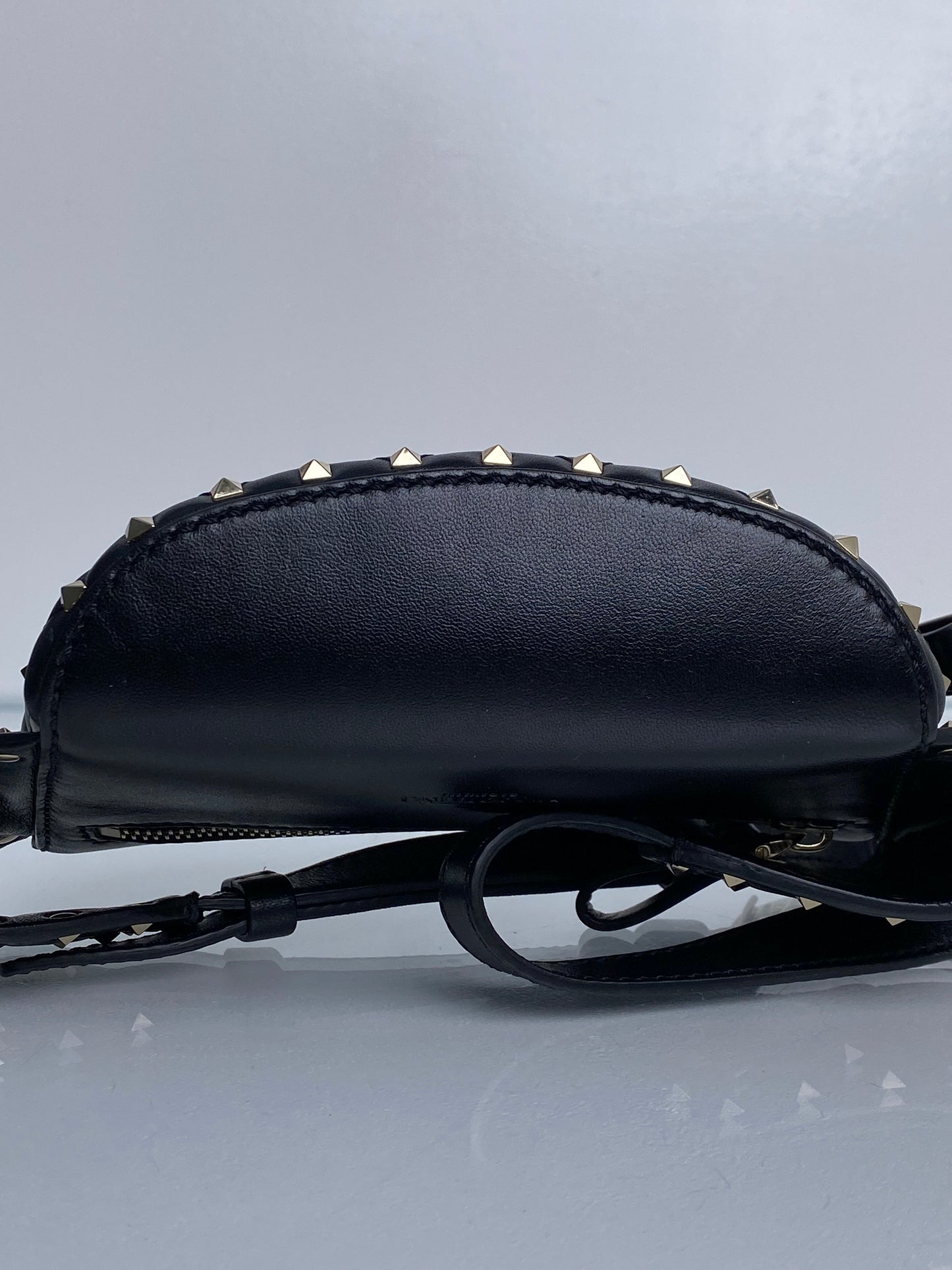 Valentino Black Studded Bum Bag