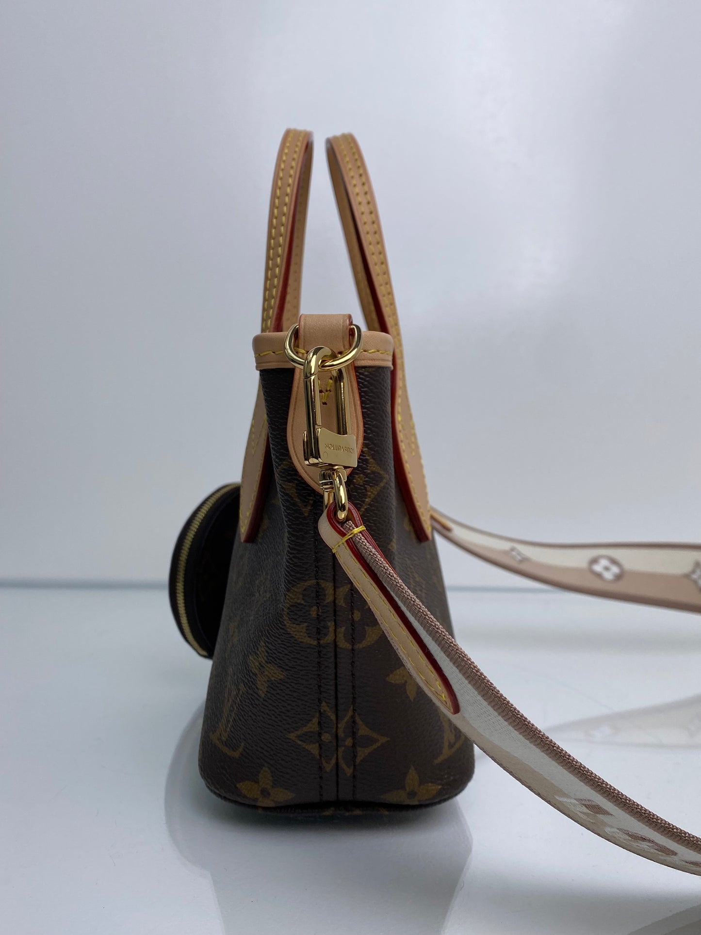 Louis Vuitton Monogram Neverfull BB Tote Shoulder Bag