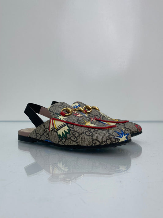 Gucci Children’s Monogram & Graphic Loafers, 31