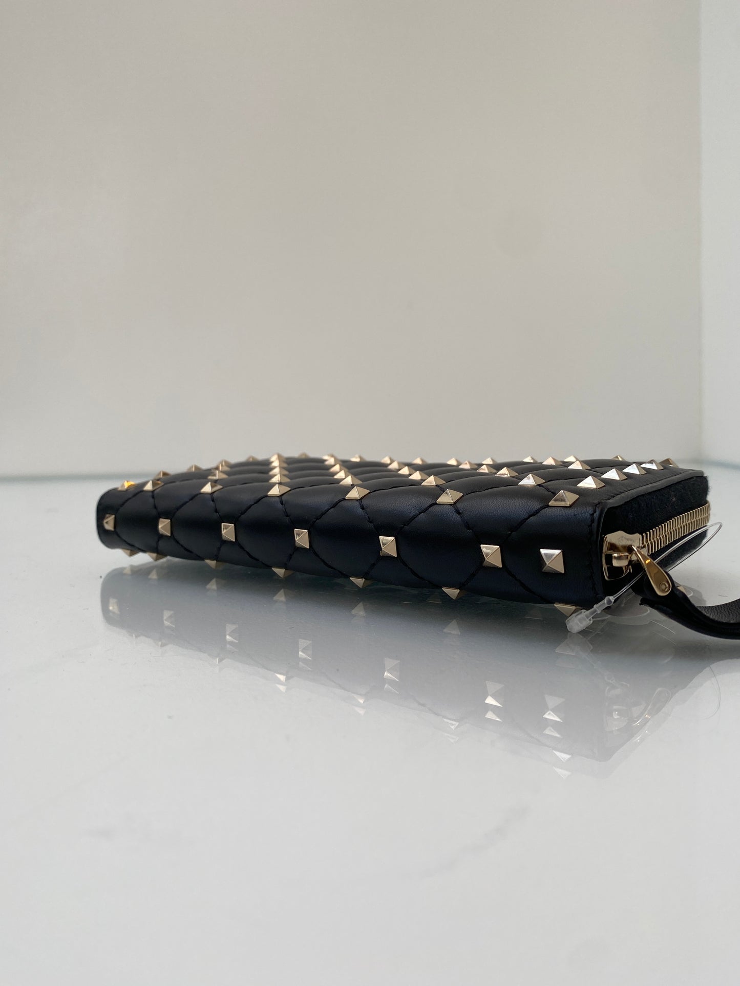 Valentino Studded Zippy Wallet