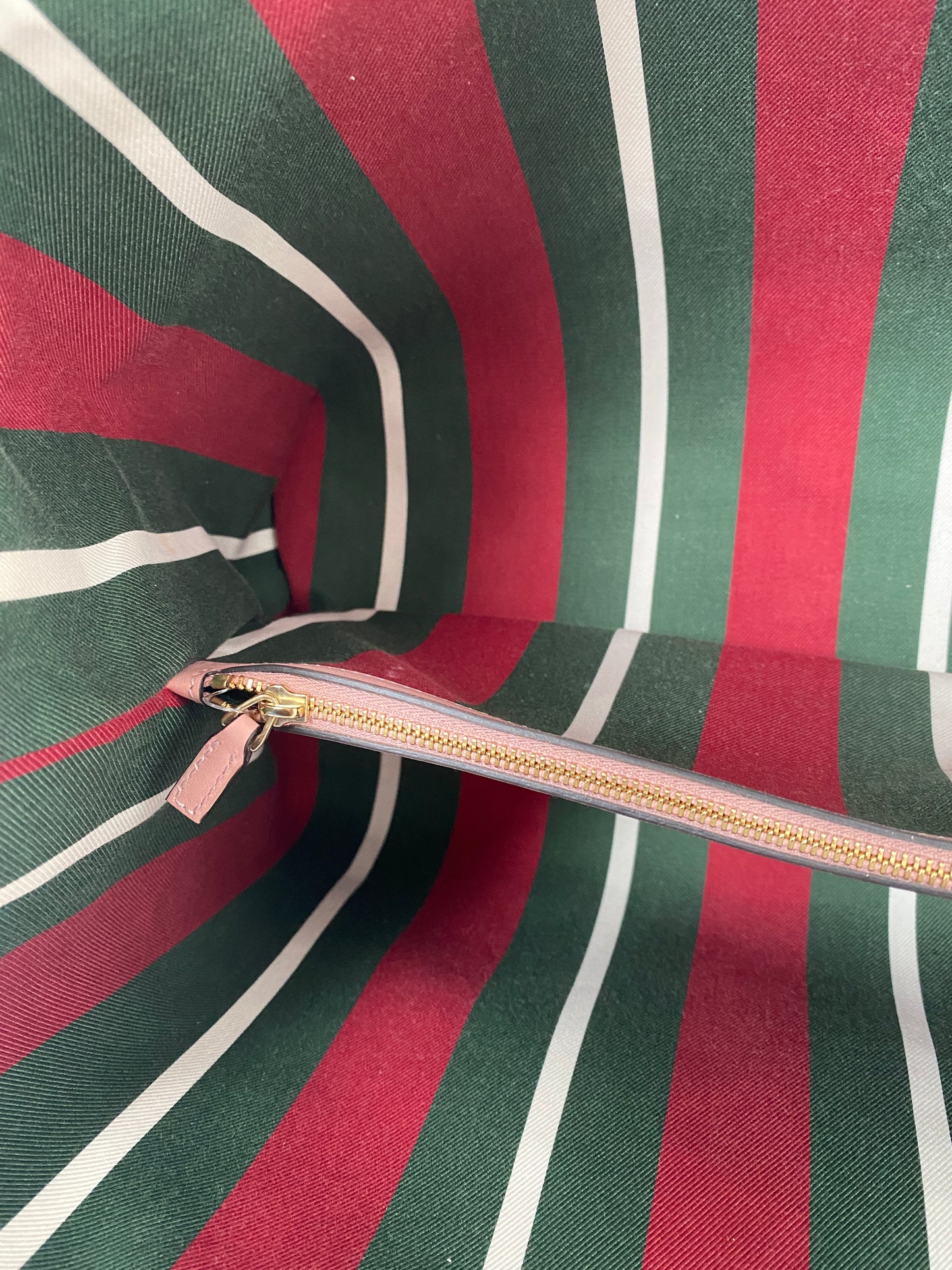 Gucci Pink GG Emblem Medium Tote Bag GHW