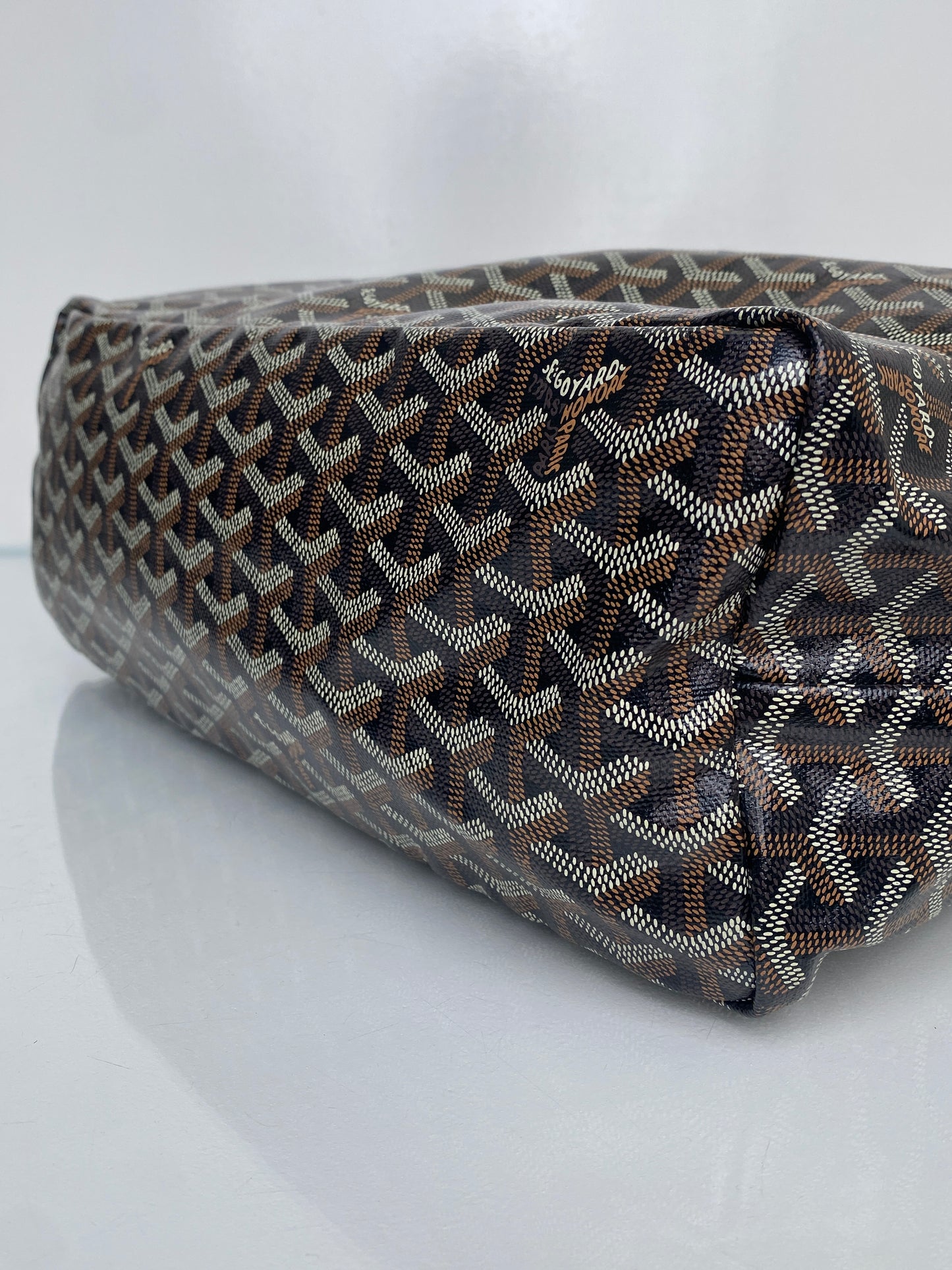 Goyard Black Saint Louis Canvas Tote PM