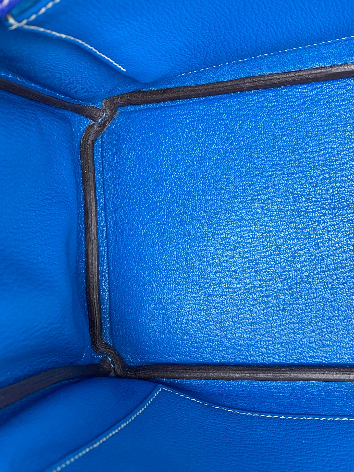Hermes Birkin 25 Candy Blue Electric Mykonos Epsom PHW #O