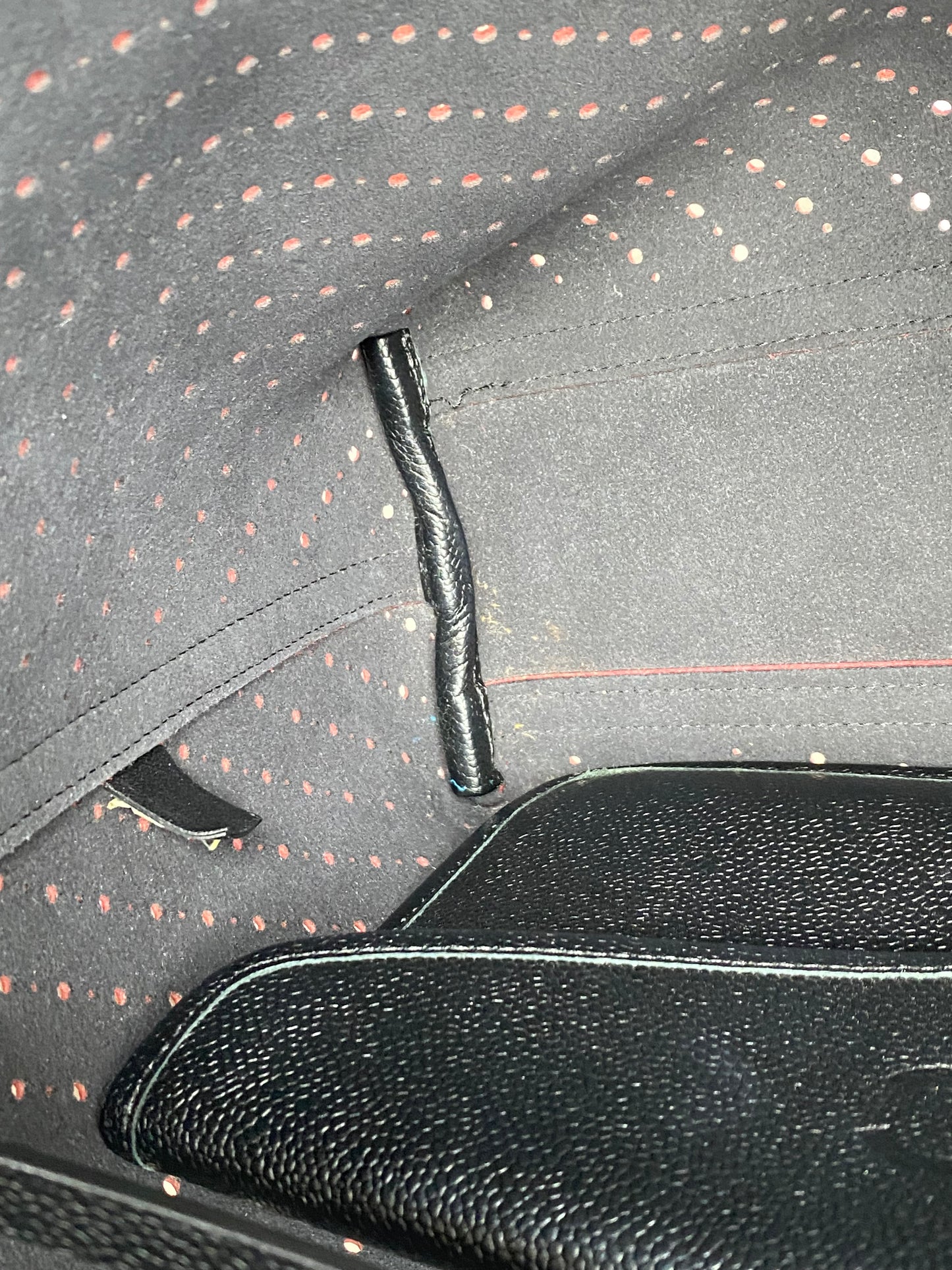 Chanel Burgundy Perforated Calfksin Medium Shopping Tote Bag SHW #22