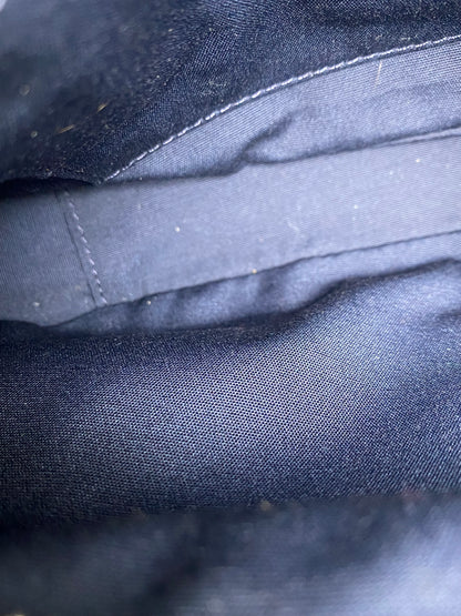 Dior Blue Oblique Kasuri Saddle Bag SHW