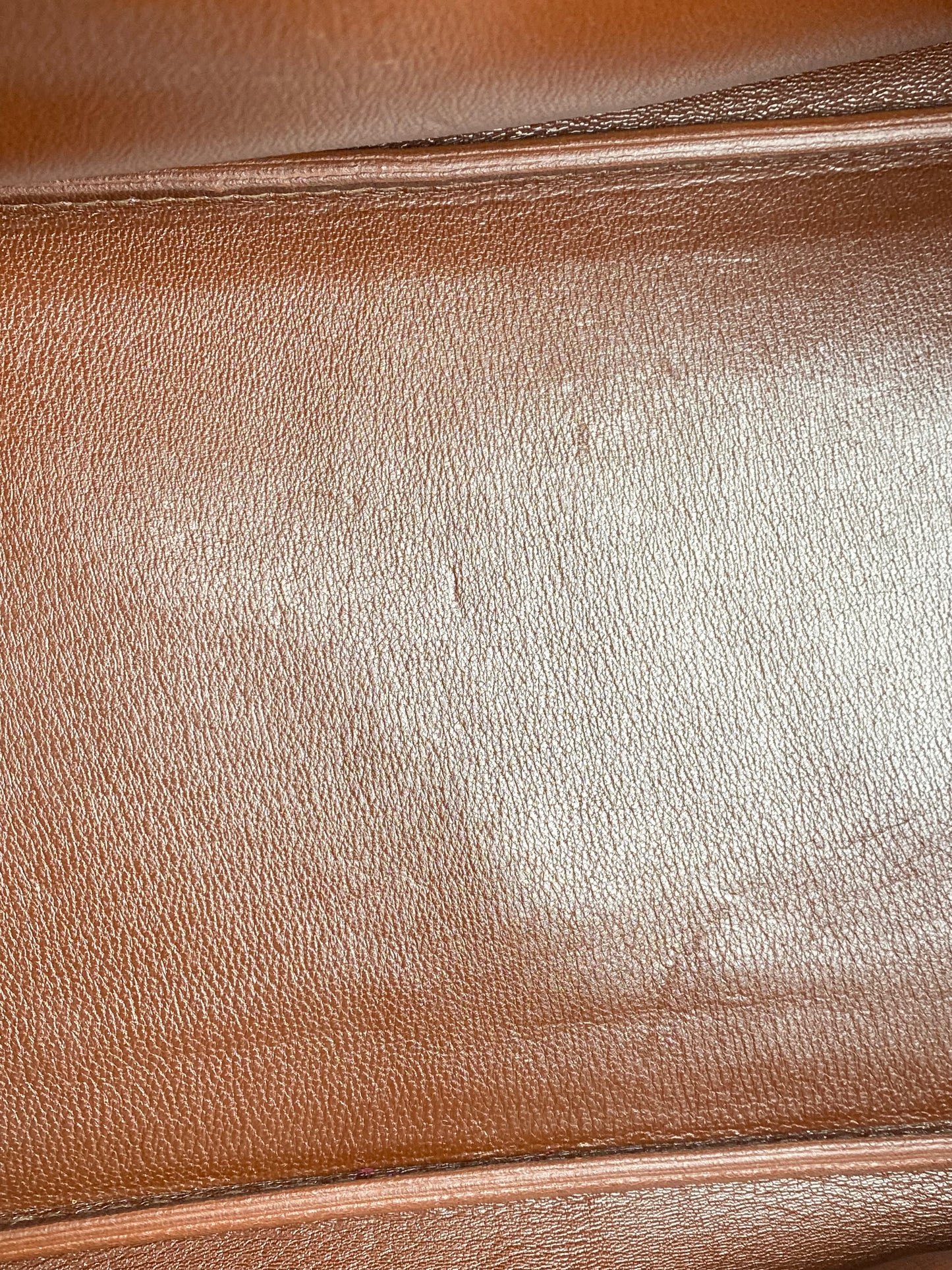 Hermes Birkin 35 Chocolate GHW #A Square