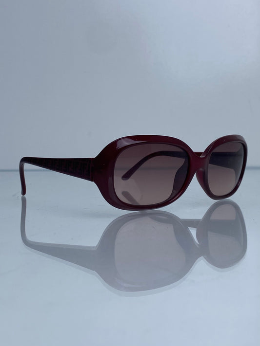 Fendi Maroon Sunglasses (As Is)