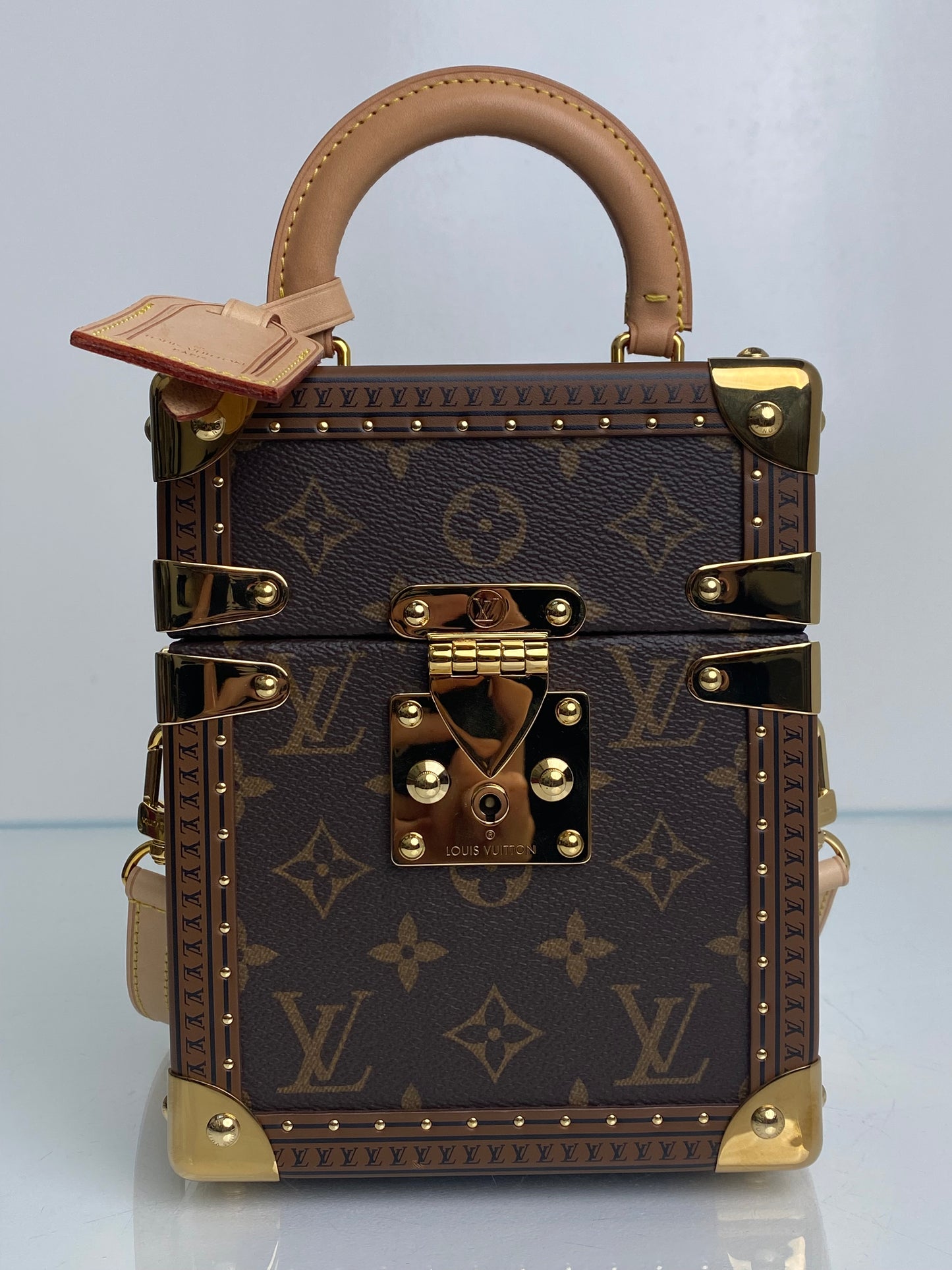 Louis Vuitton Monogram Canvas Camera Box Crossbody GHW