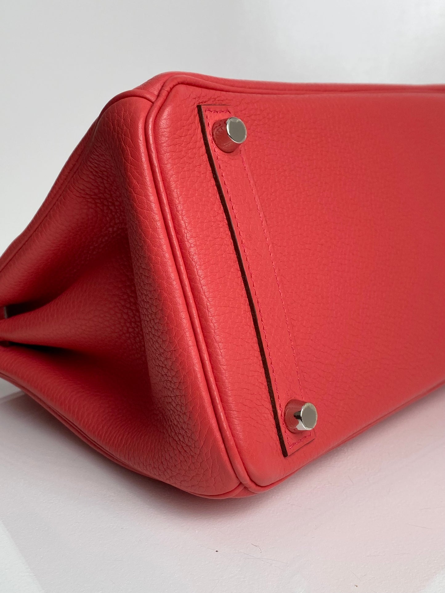 Hermes Birkin 30 Rose Jaipur Togo PHW #M