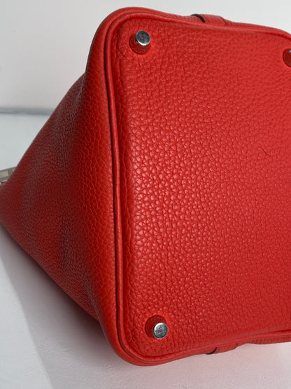 Hermes Picotin 18 Cappucine Clemence PHW