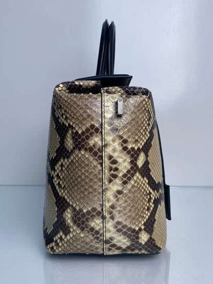 Tom Ford Black & Python Top Handle Bag RHW