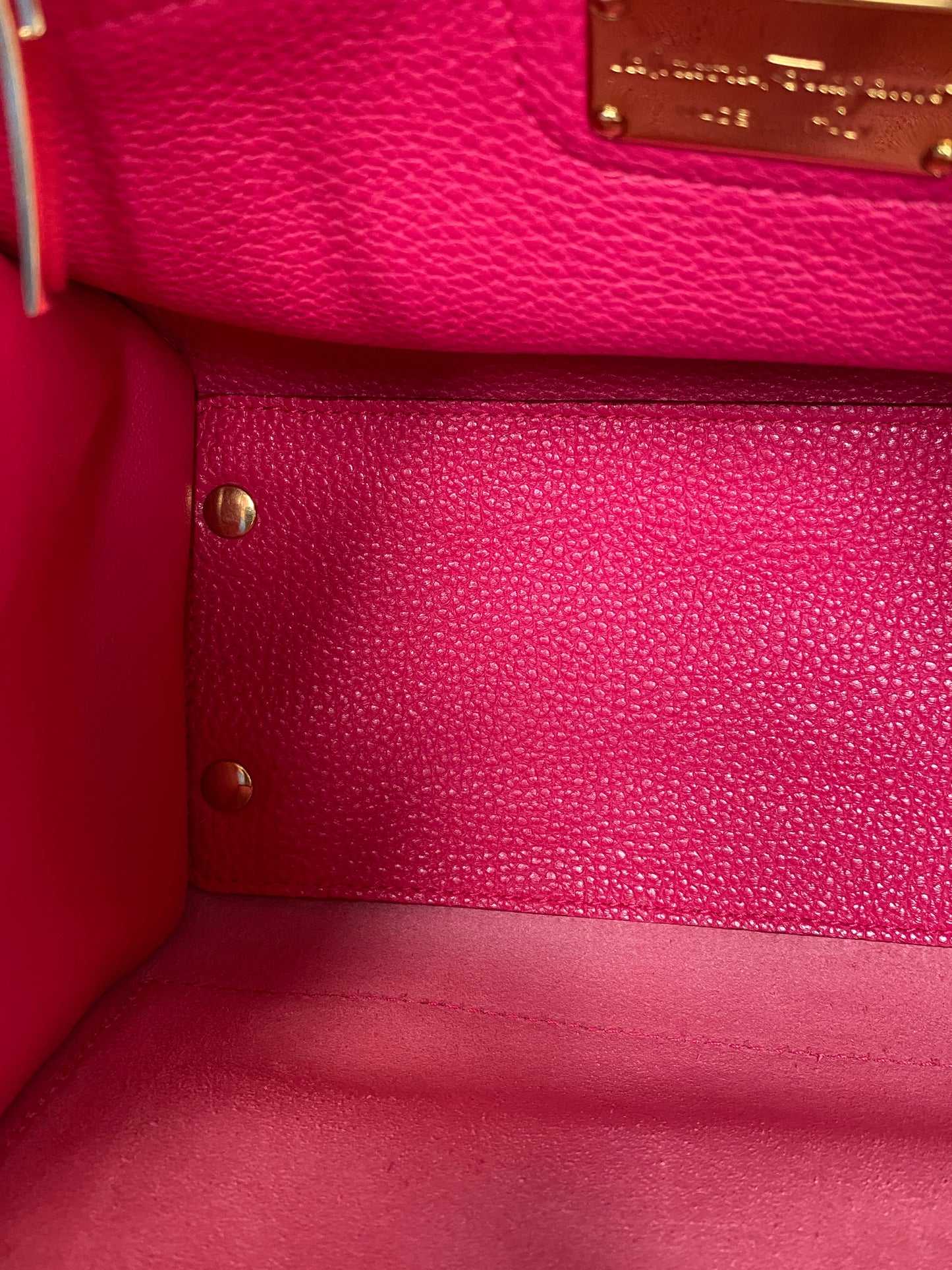 Salvatore Ferragamo Pink Small Crossbody Tote GHW