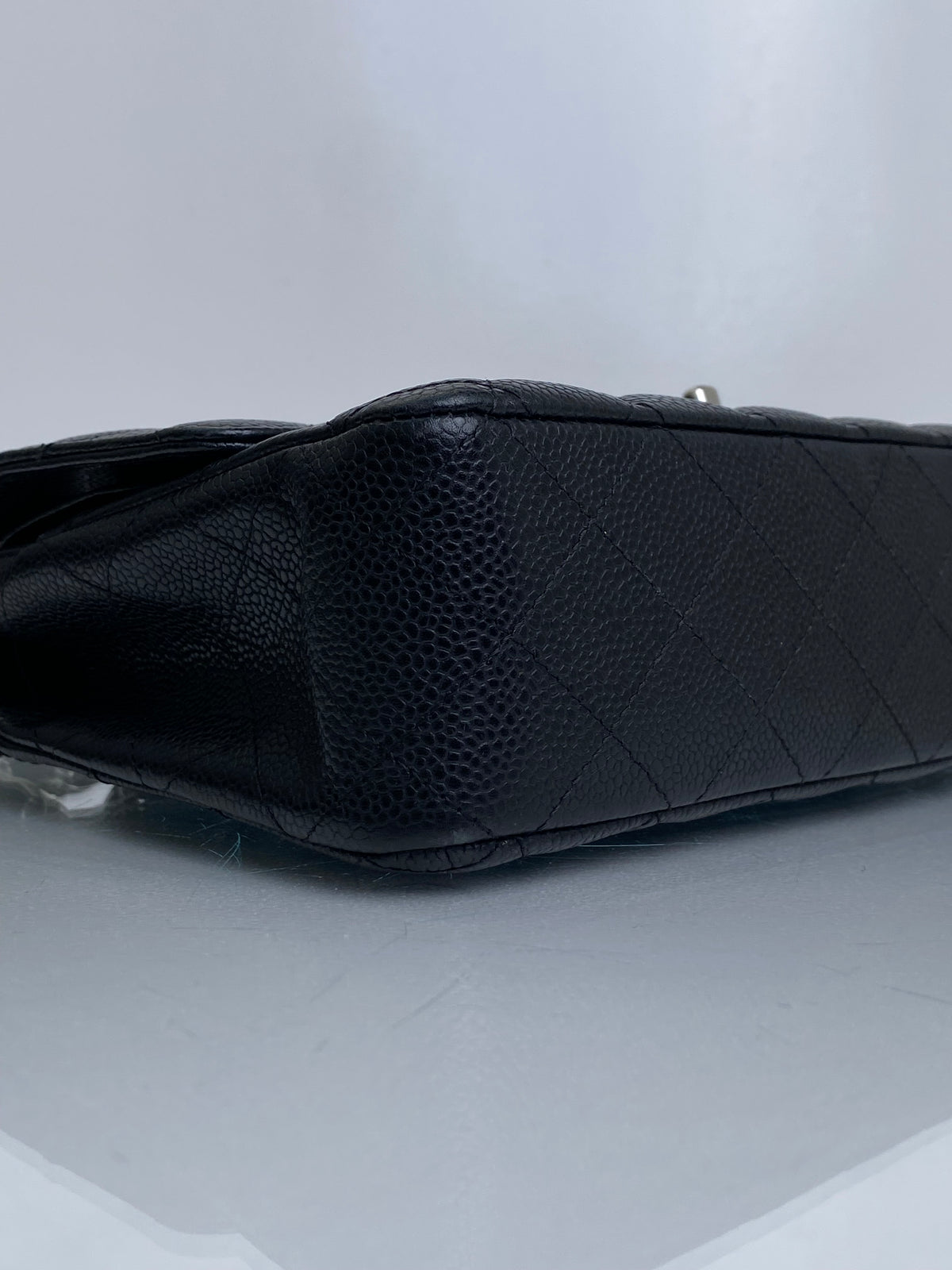 Chanel Black Caviar Classic Medium Flap Bag SHW