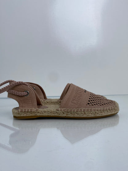 Christian Dior Blush Pink Espadrilles, 40