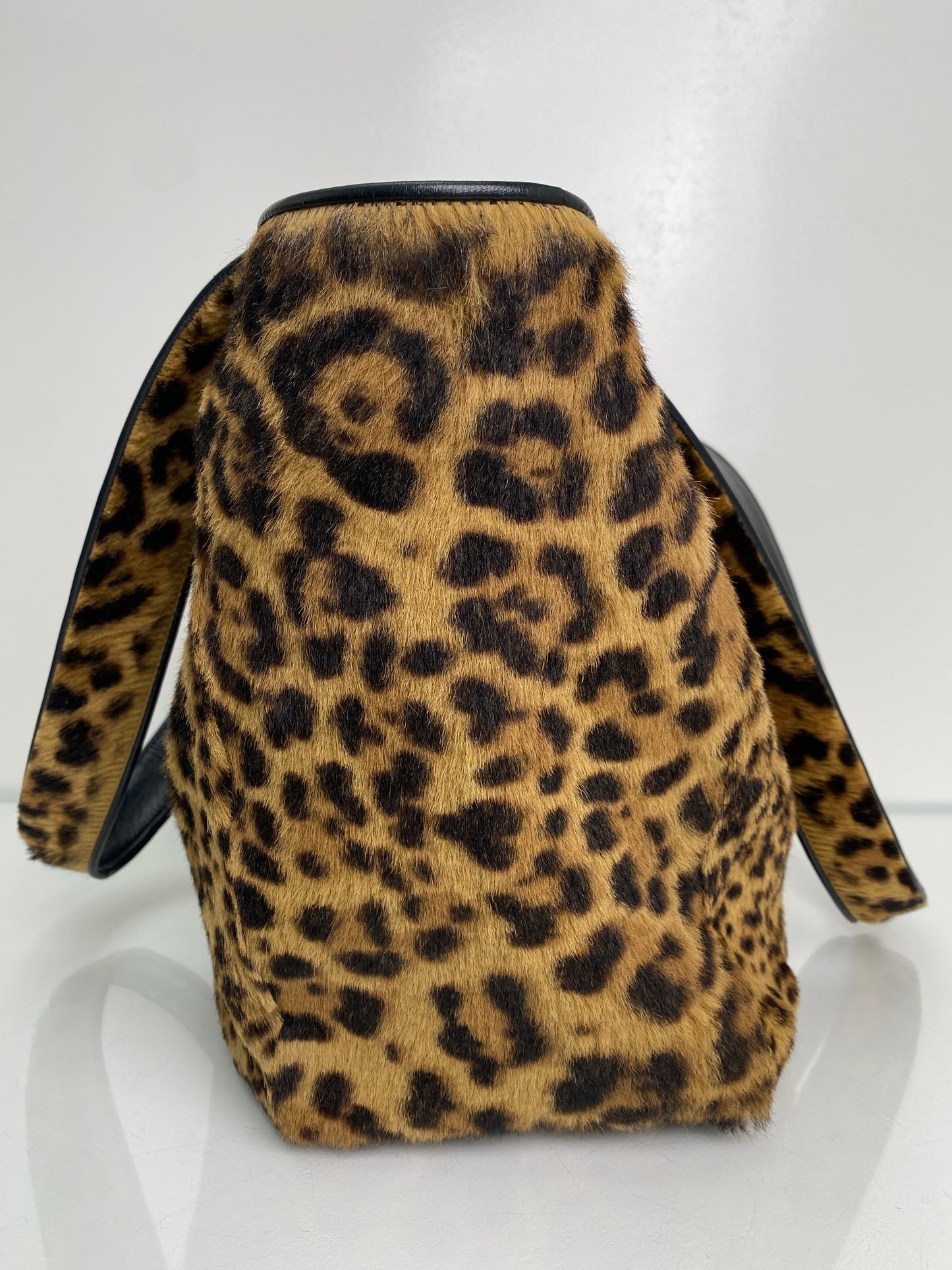 Saint Laurent Le 5 a 7 Bea Bag Pony Hair GHW