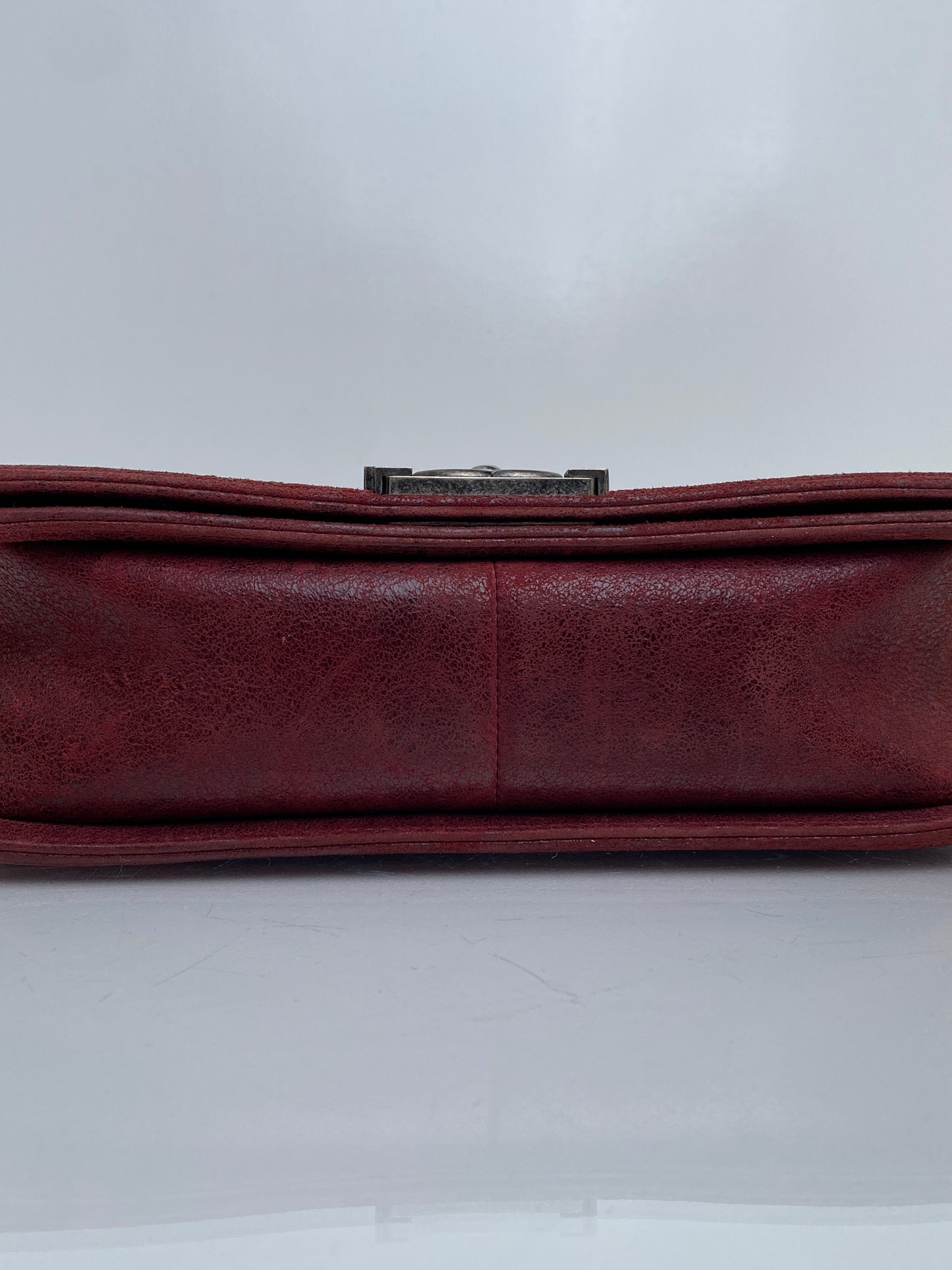 Chanel Burgundy Boy Bag RHW