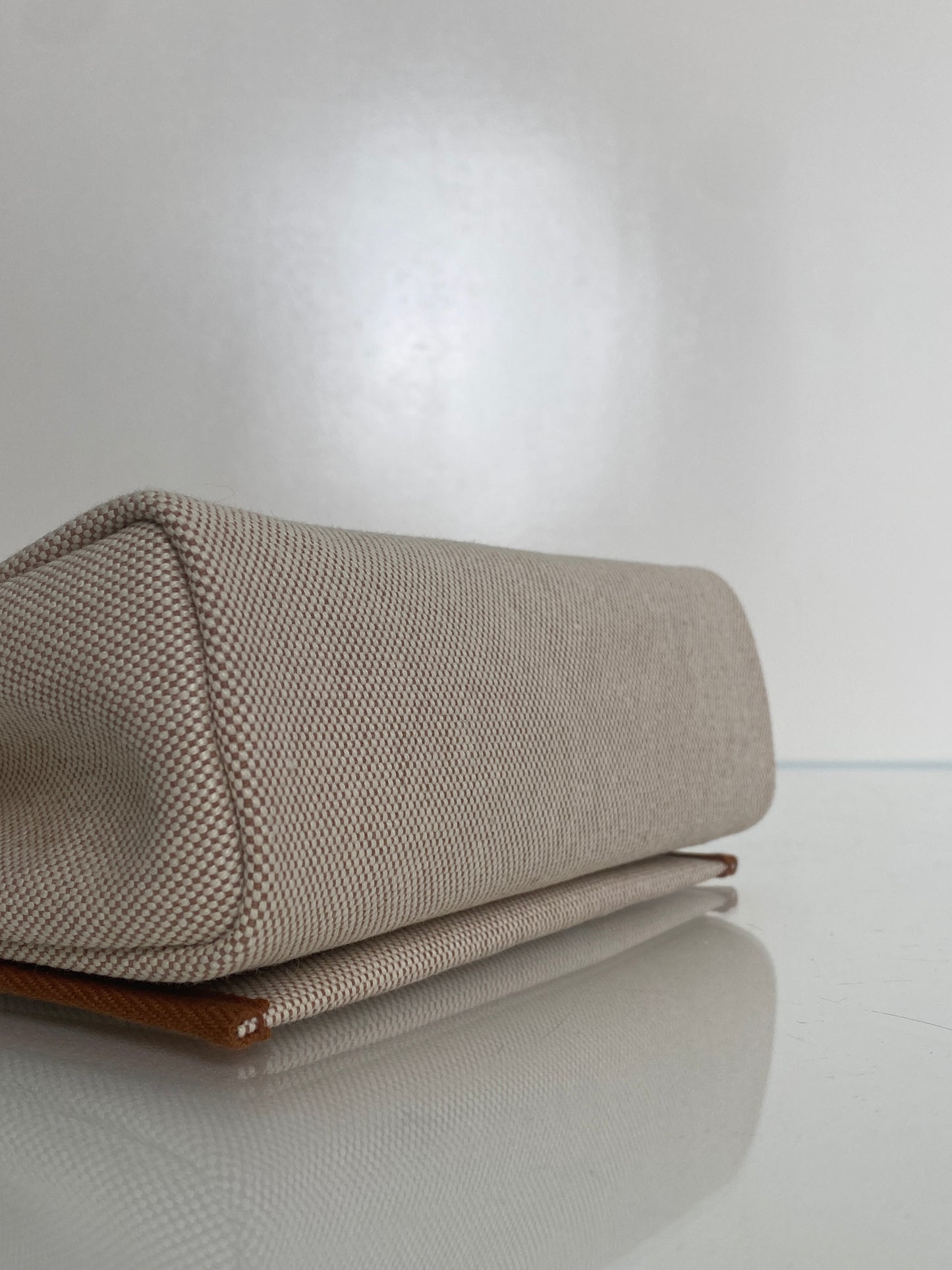 Hermes Herbag Zip 20 Écru, Beige, & Fauve SHW