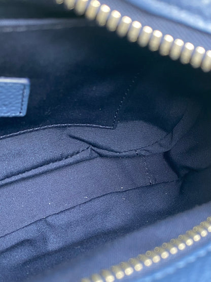 Dior Blue Oblique Kasuri Saddle Bag SHW