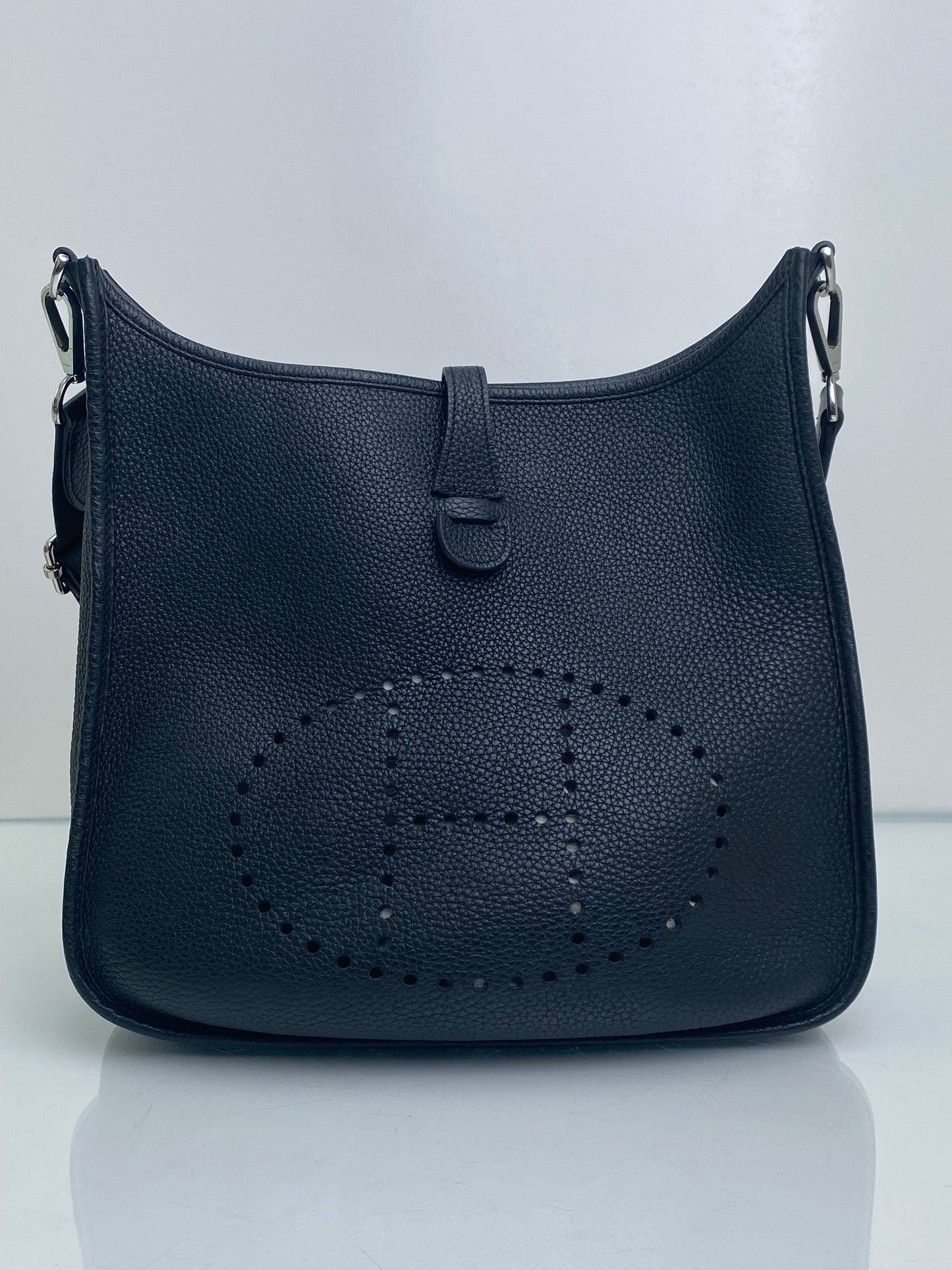 Hermes Evelyne Black Clemence SHW