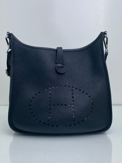 Hermes Evelyne Black Clemence SHW