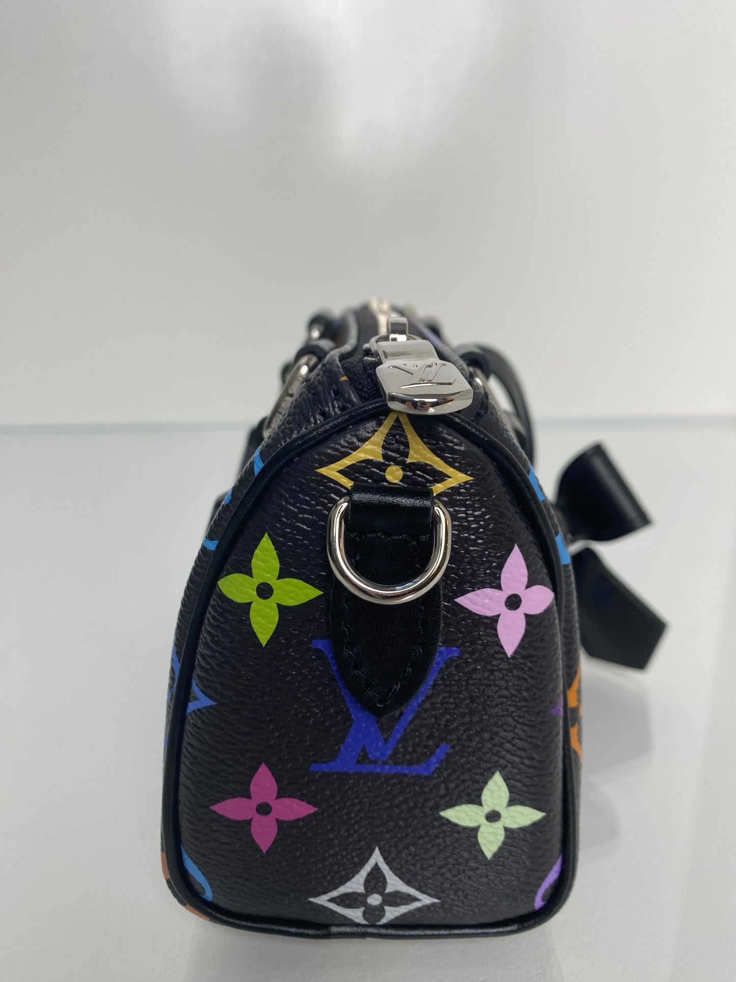 Louis Vuitton x Murakami Nano Speedy Black Monogram