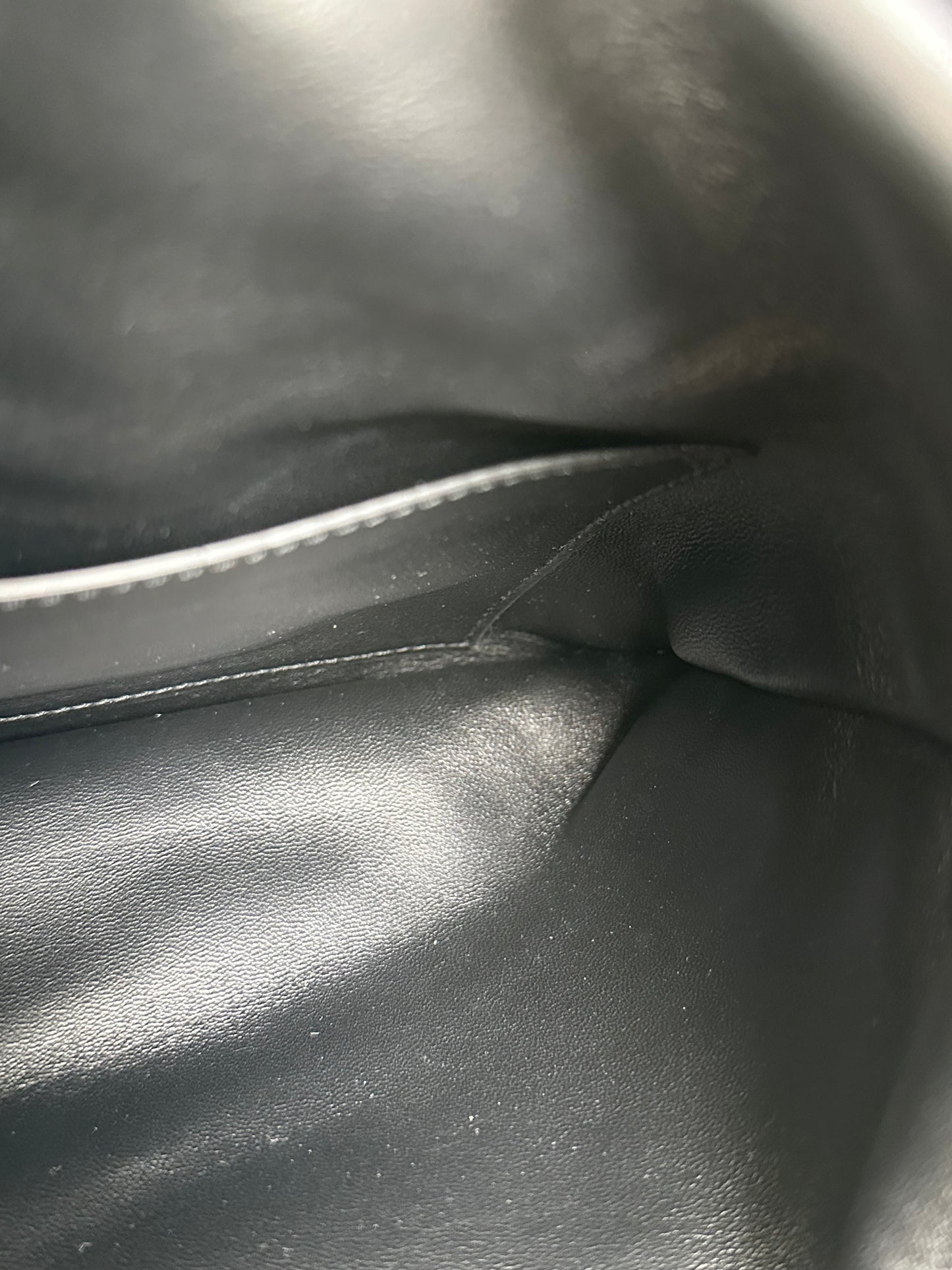 Dior Black & Crystal Tassel New Line A M Lambskin Bag GHW