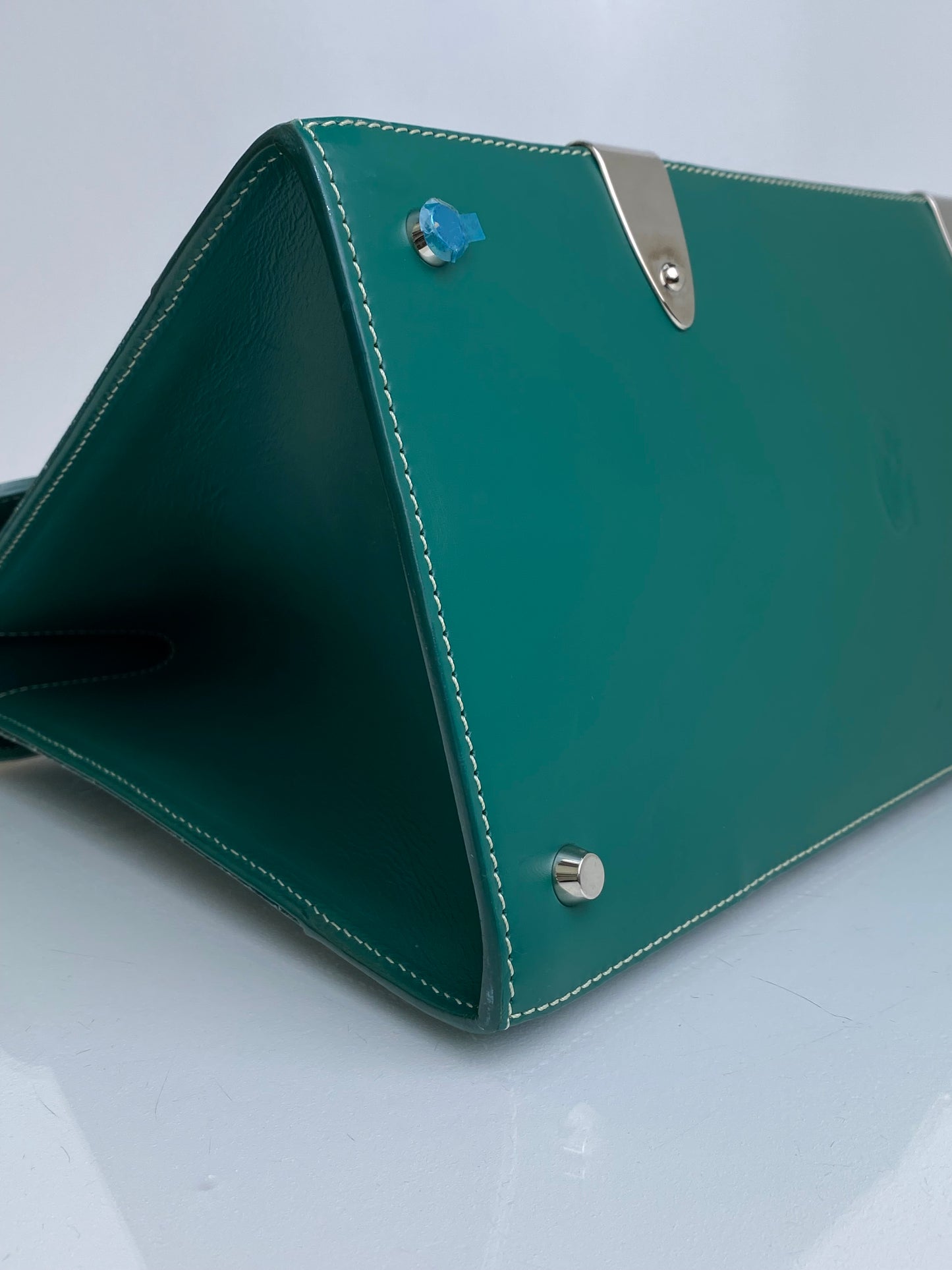 Goyard Green & Tan Saigon GM Tote Bag SHW