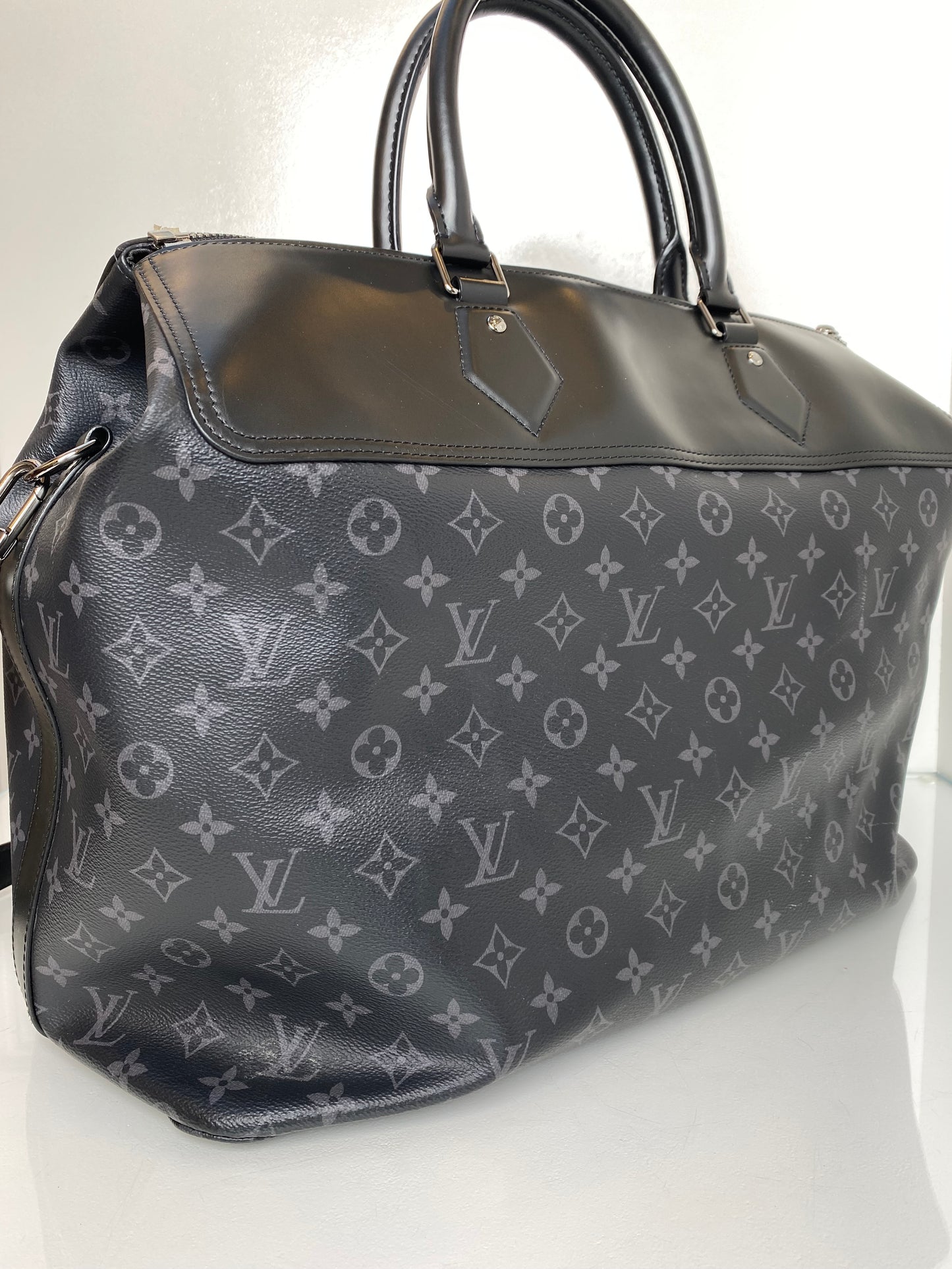 Louis Vuitton Monogram Eclipse Greenwich NM Bag SHW